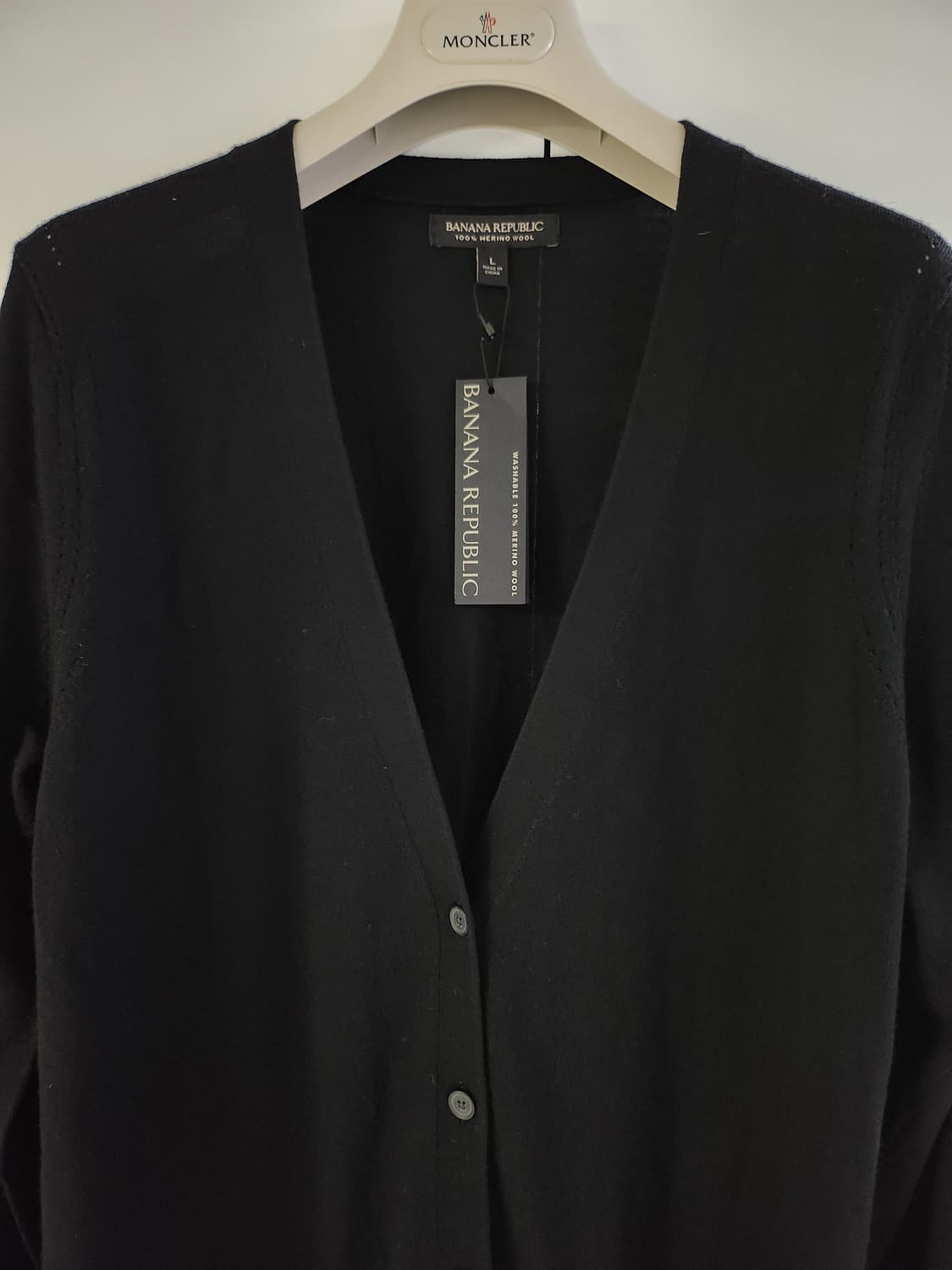 바나나리퍼블릭 블랙 롱가디건  상품이미지3