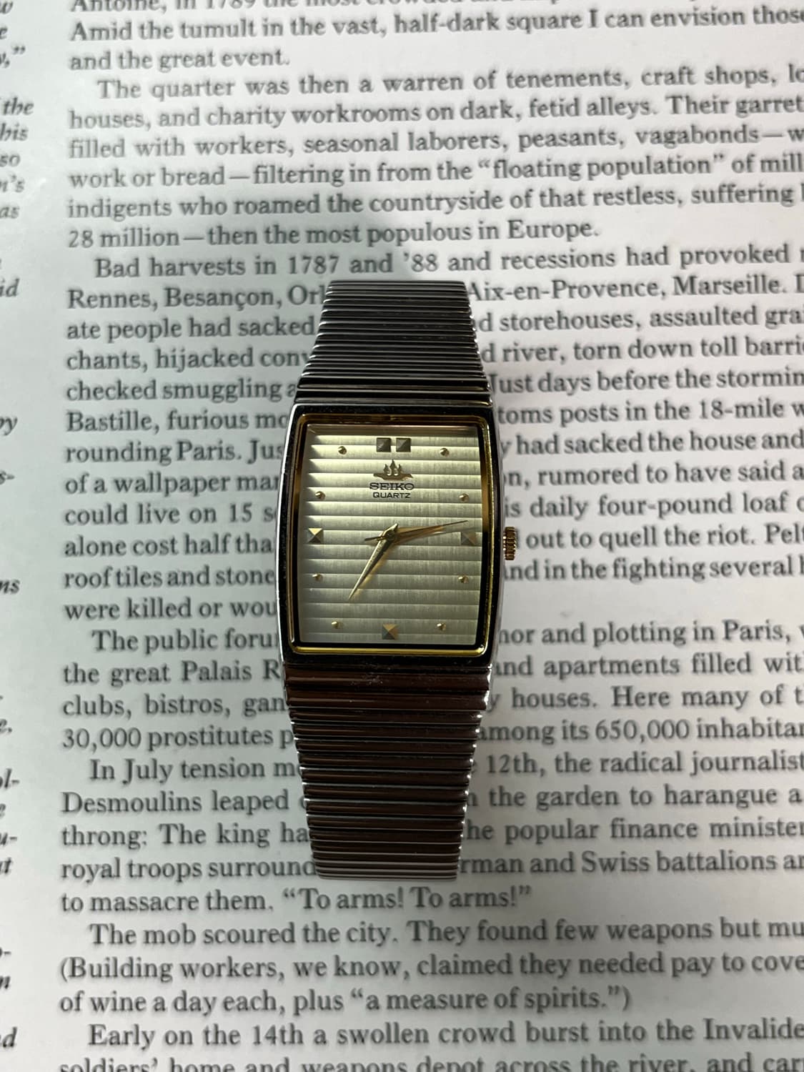 Vintage Seiko Quartz Watch 상품이미지5