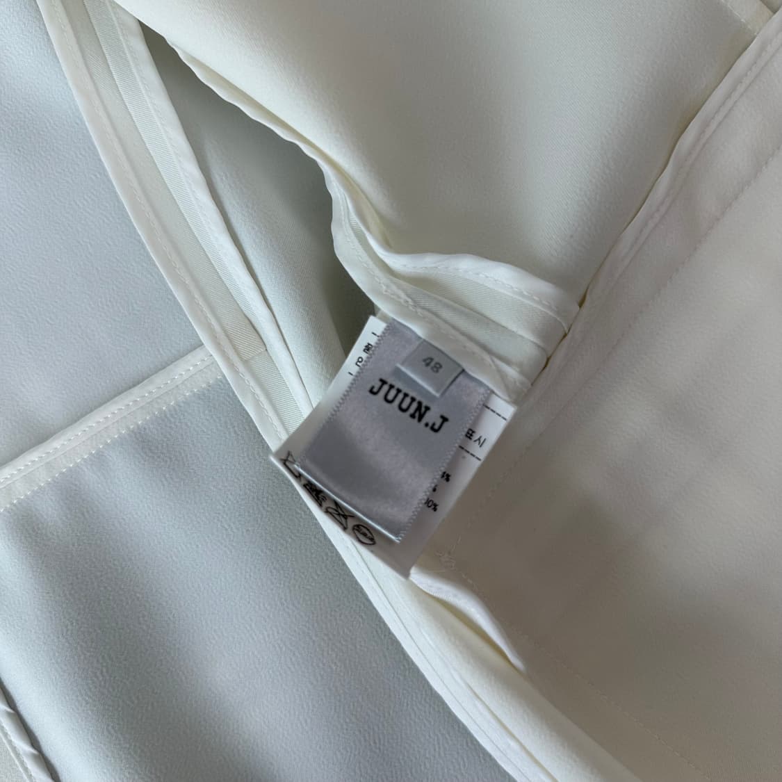 Juun.j 준지 화이트 자켓 13ss 컬렉션 의상 상품이미지6