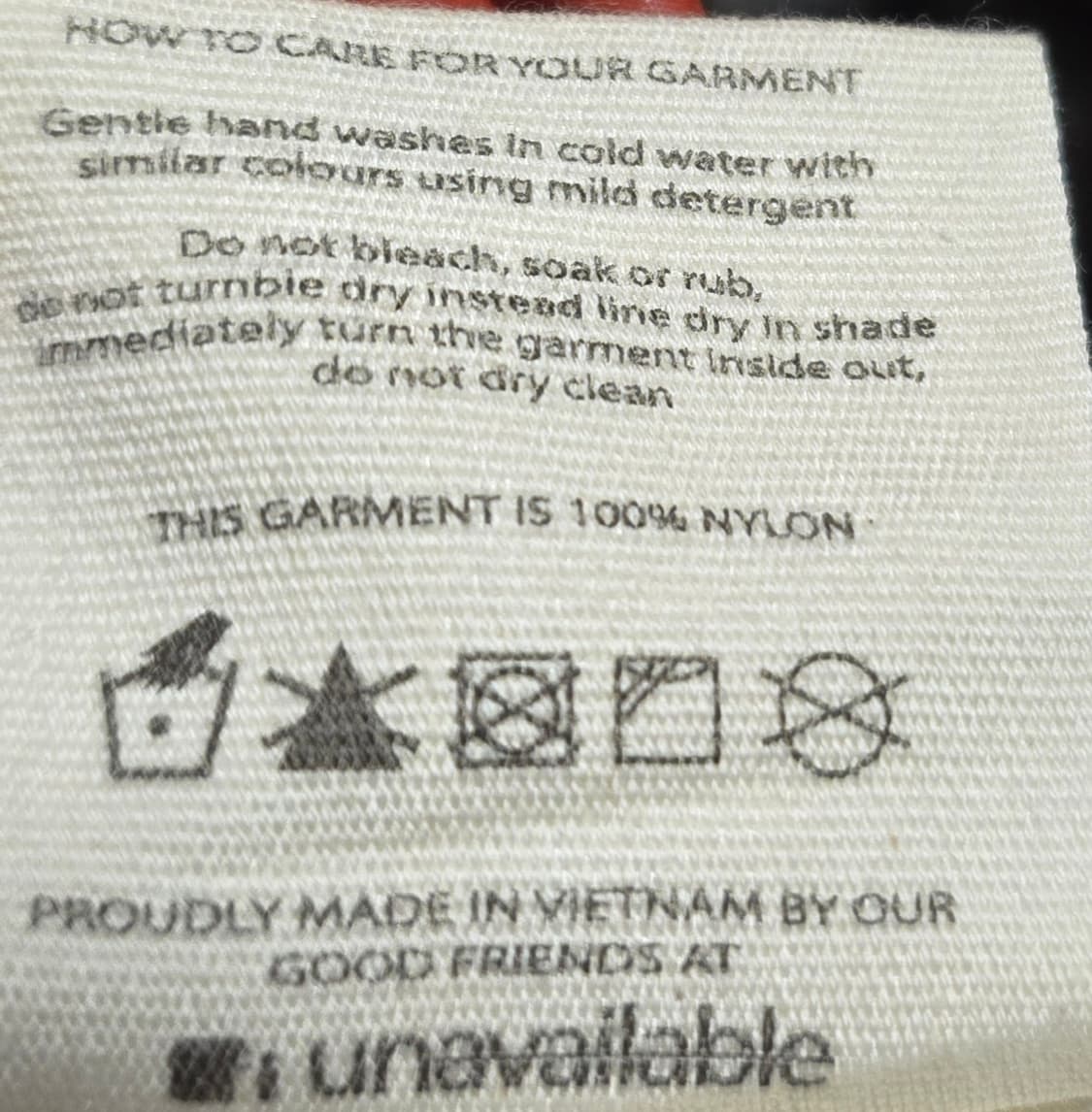 마샬아티스트 레드오렌지 바람막이 M 상품이미지5