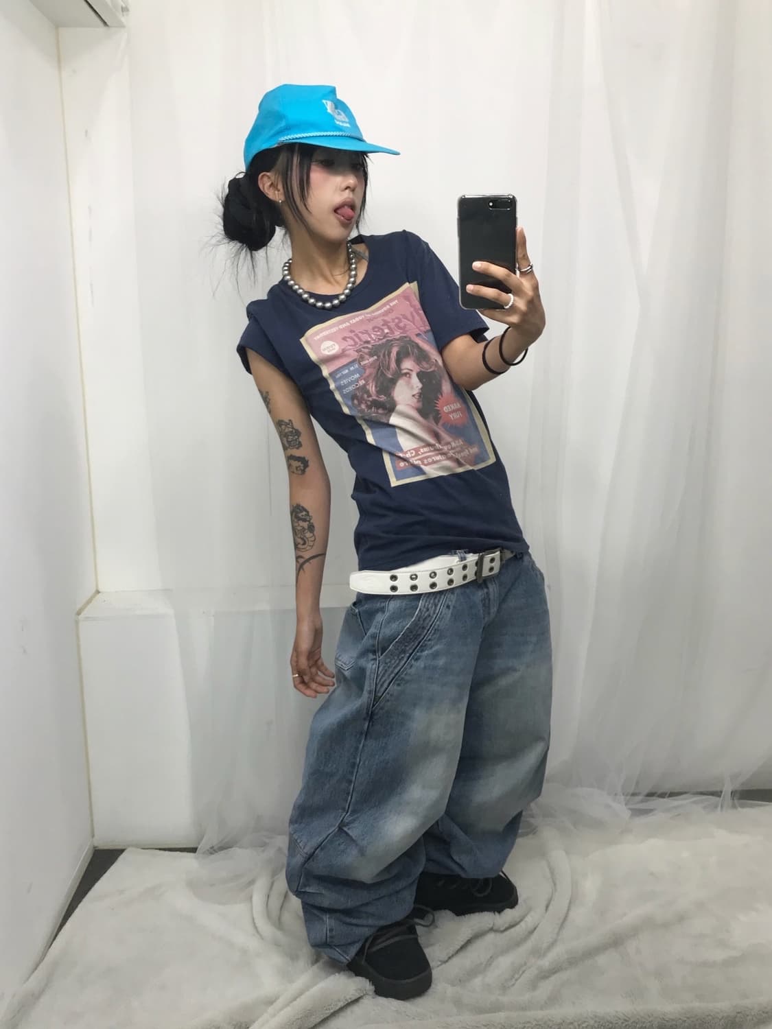< Hysteric Glamour His Girl T-shirt > 상품이미지3