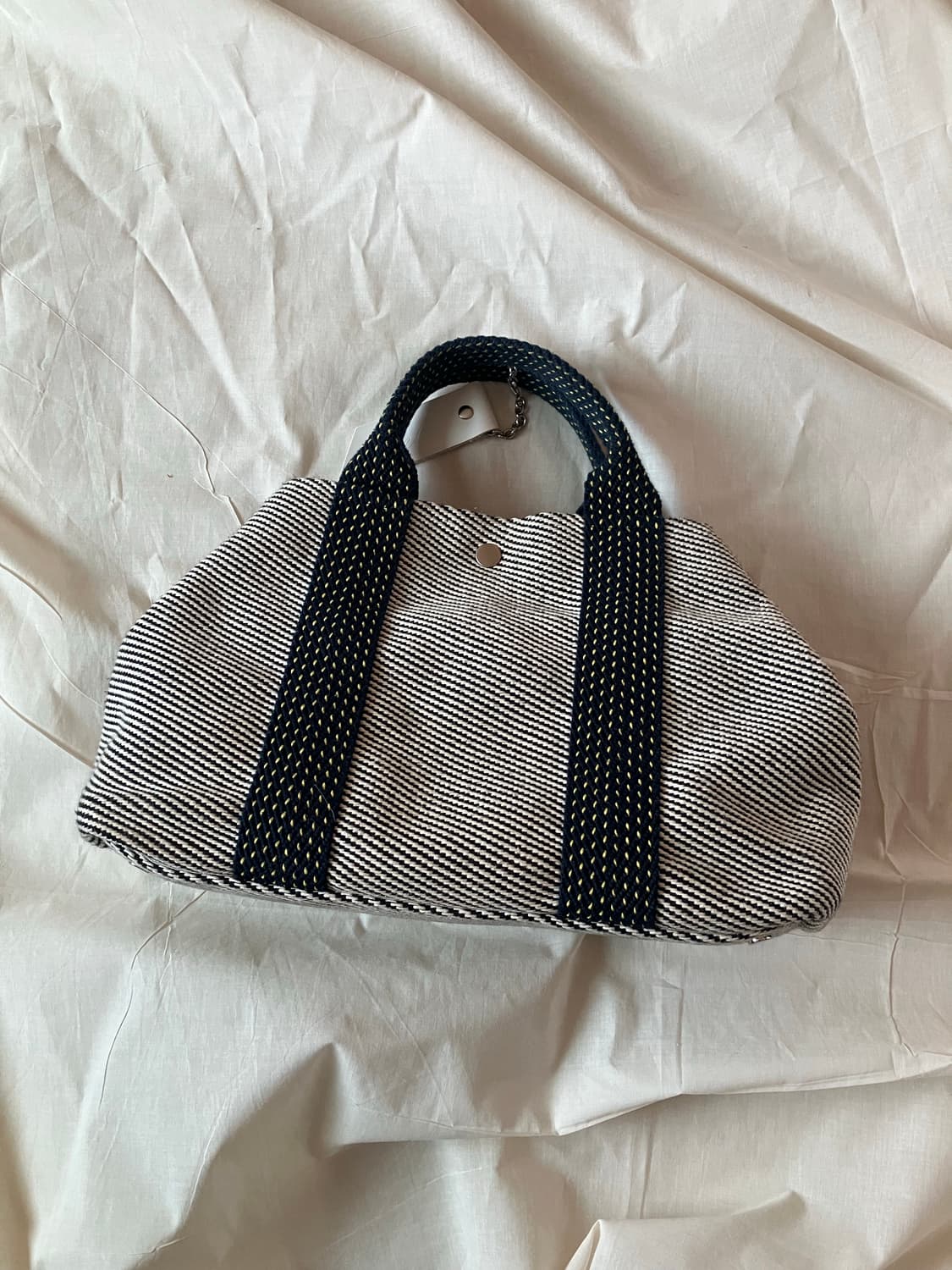 스티치 복주머니 가방 상품이미지1