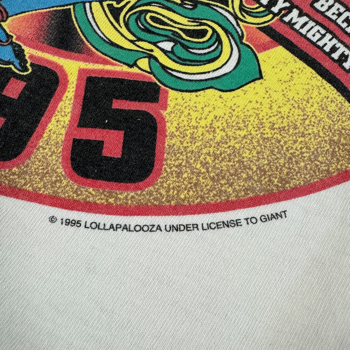 빈티지 90s Lollapalooza 롤라팔루자 페스티벌 시바신 티셔츠 상품이미지6