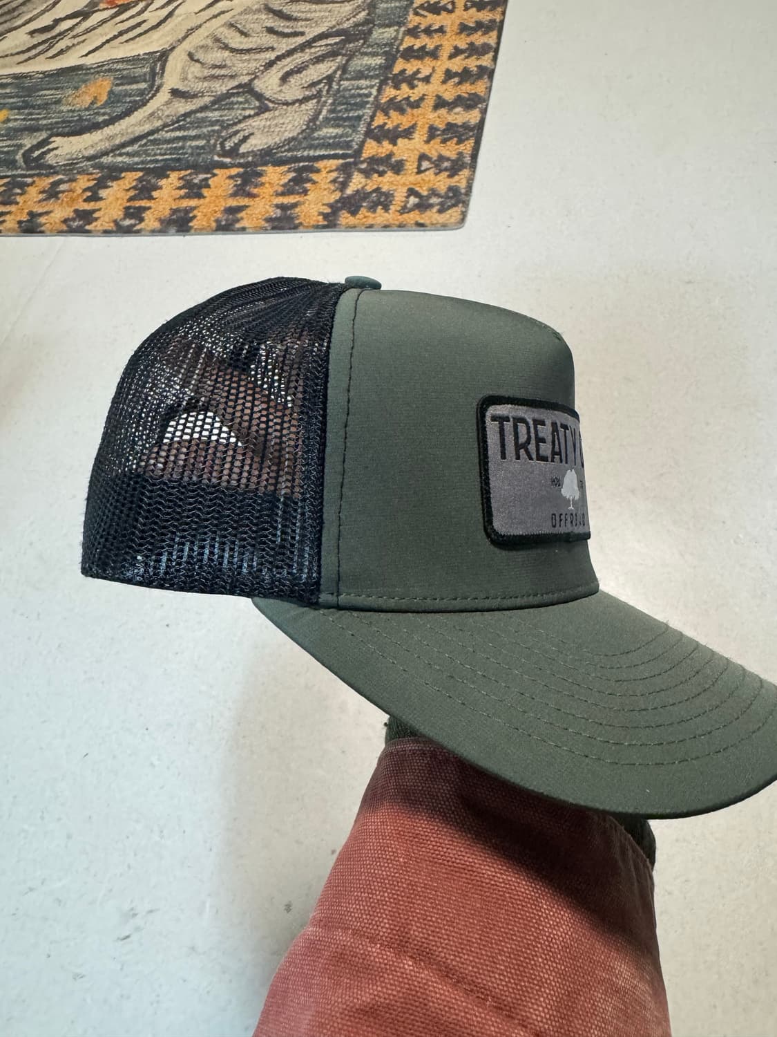 Treaty oak 오프로드 빈티지 트러커캡 모자 볼캡 스냅백 미군 상품이미지2