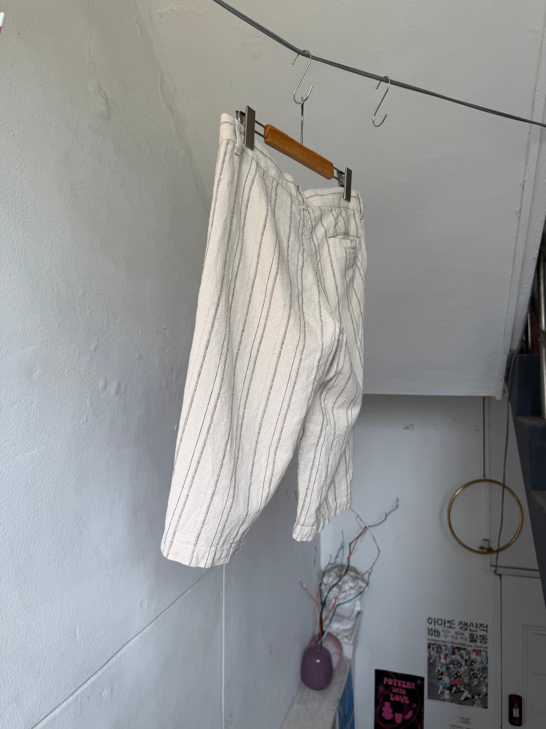 빈티지 스트라이프 버뮤다 팬츠 상품이미지7