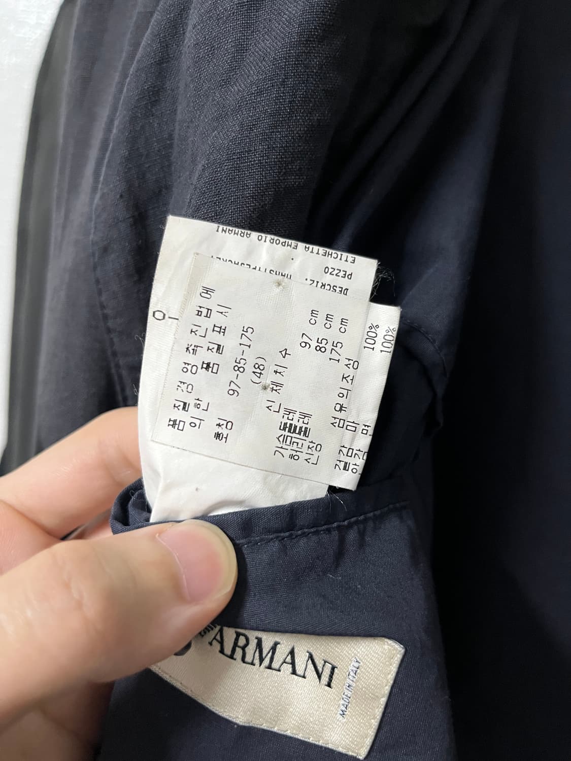 90s emporio armani blazer 상품이미지9