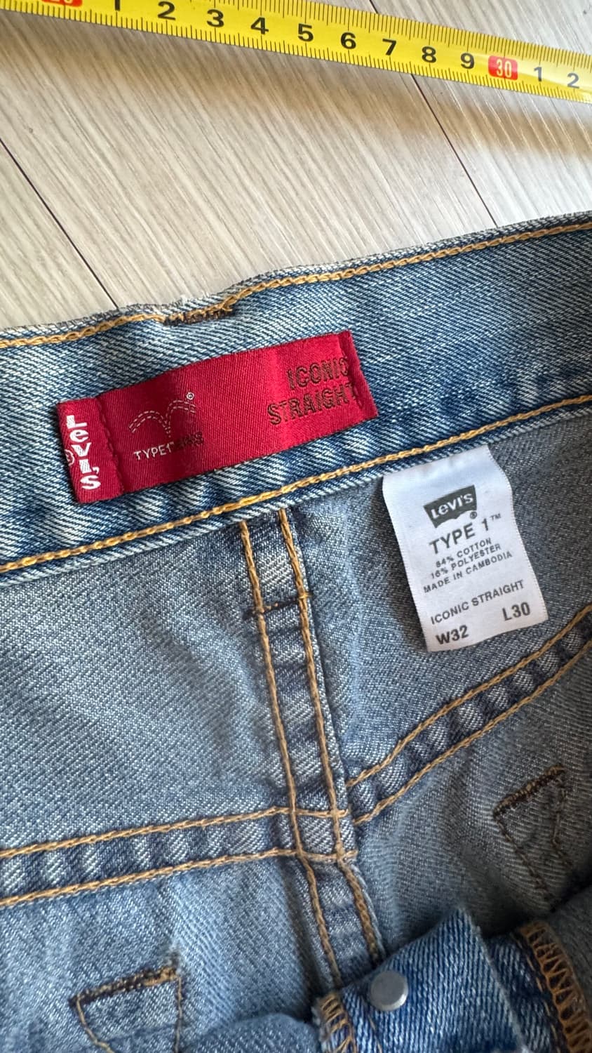 리바이스 타입1 w32 L30 블랭크탭 판매  상품이미지7