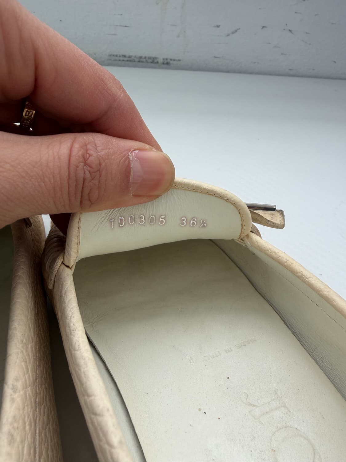 정품) 디올 여성 레더 로퍼 슈즈 36.5 상품이미지8