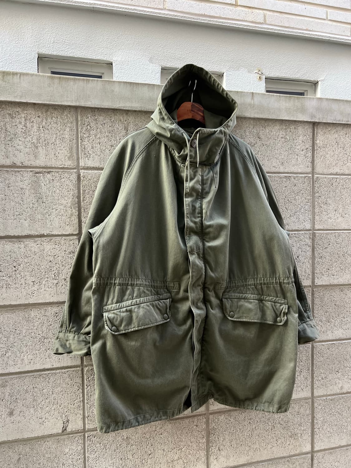 1970s FRENCH ARMY M-64 PARKA 모즈파카 개파카 상품이미지5