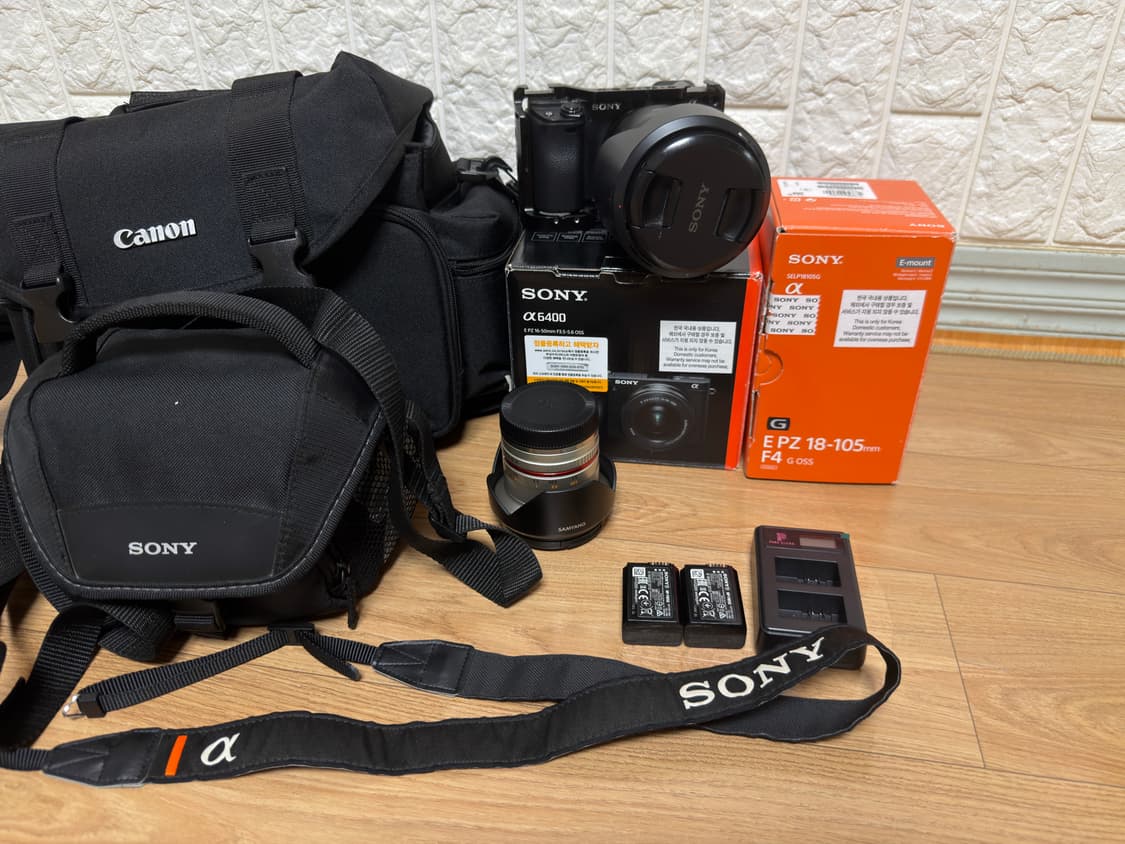 급처/최상급 소니 a6400 + 렌즈 2종 상품이미지2
