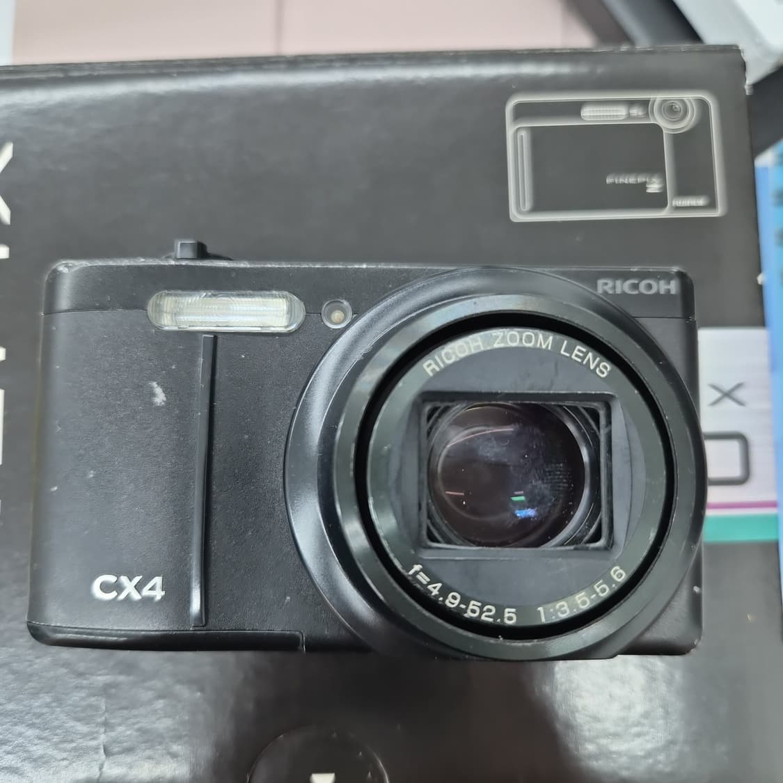 리코 ricoh cx4 블랙 디지털 카메라 디카 부품용 정크품 양도 상품이미지1