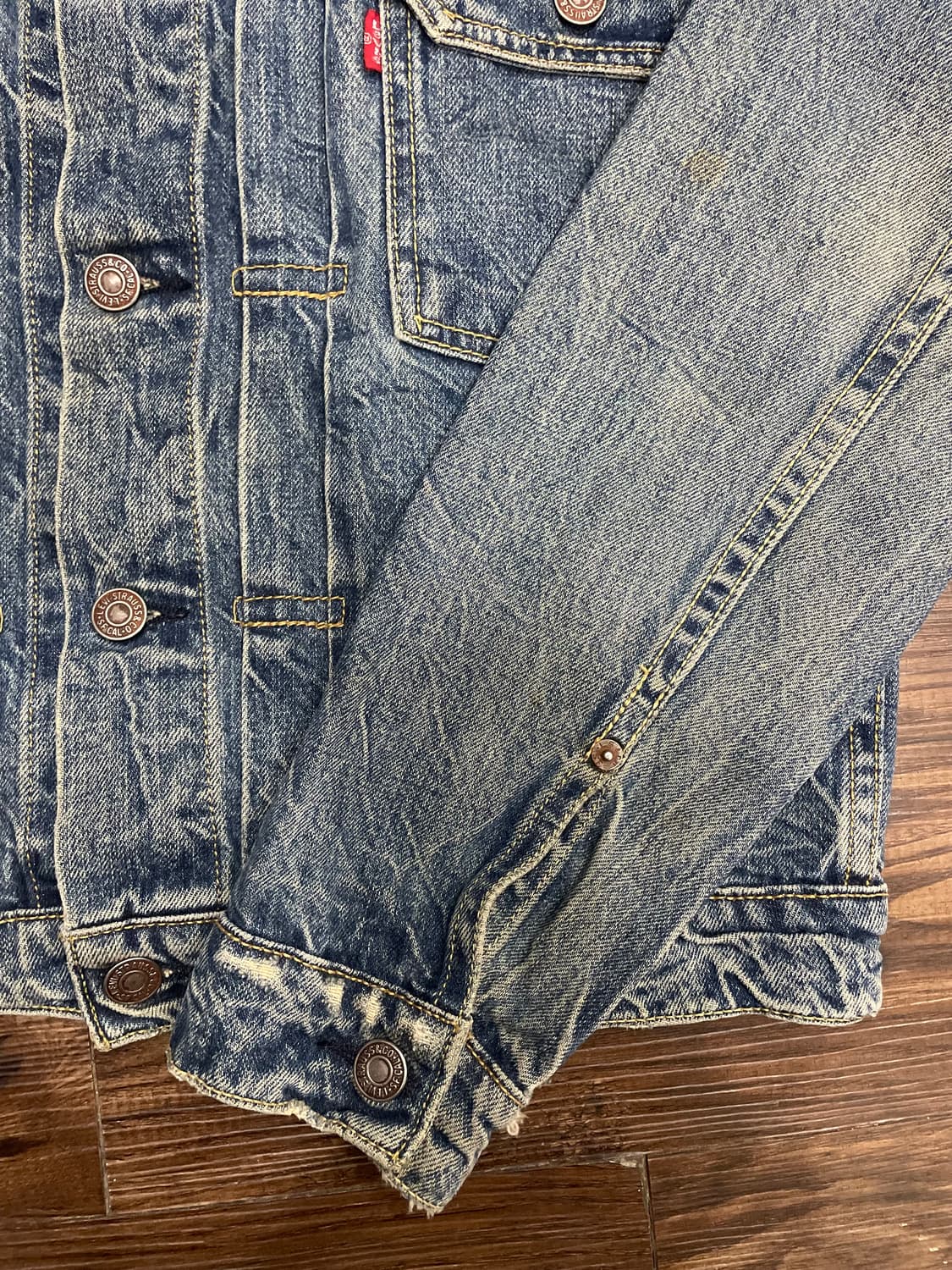 리바이스 1세대 트러커 데님 자켓 상품이미지4