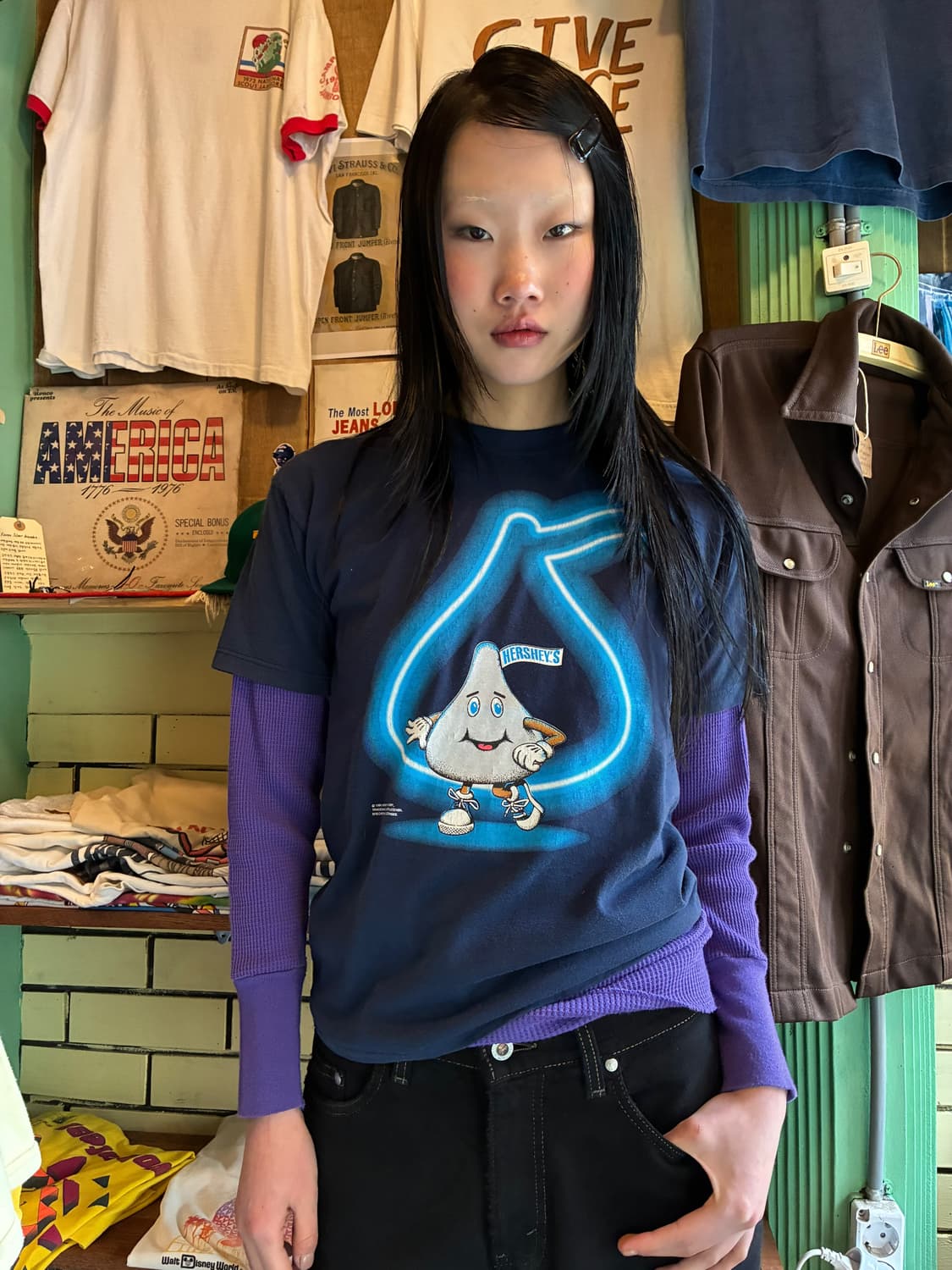 1996 Hershey’s Neon Graphic Tee 상품이미지1