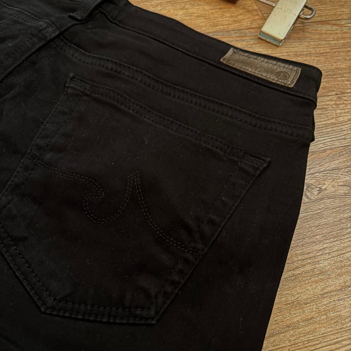 AG 미국 블랙진 27 모달 스판 앵클 스키니 수입 정품 상품이미지8