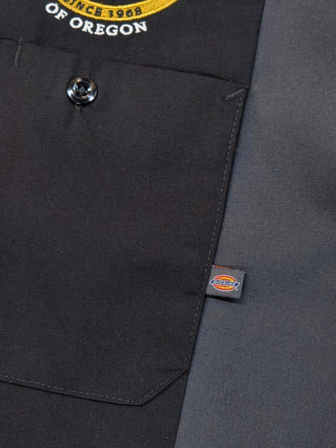 Dickies 디키즈 블랙 그레이 반팔셔츠 상품이미지4