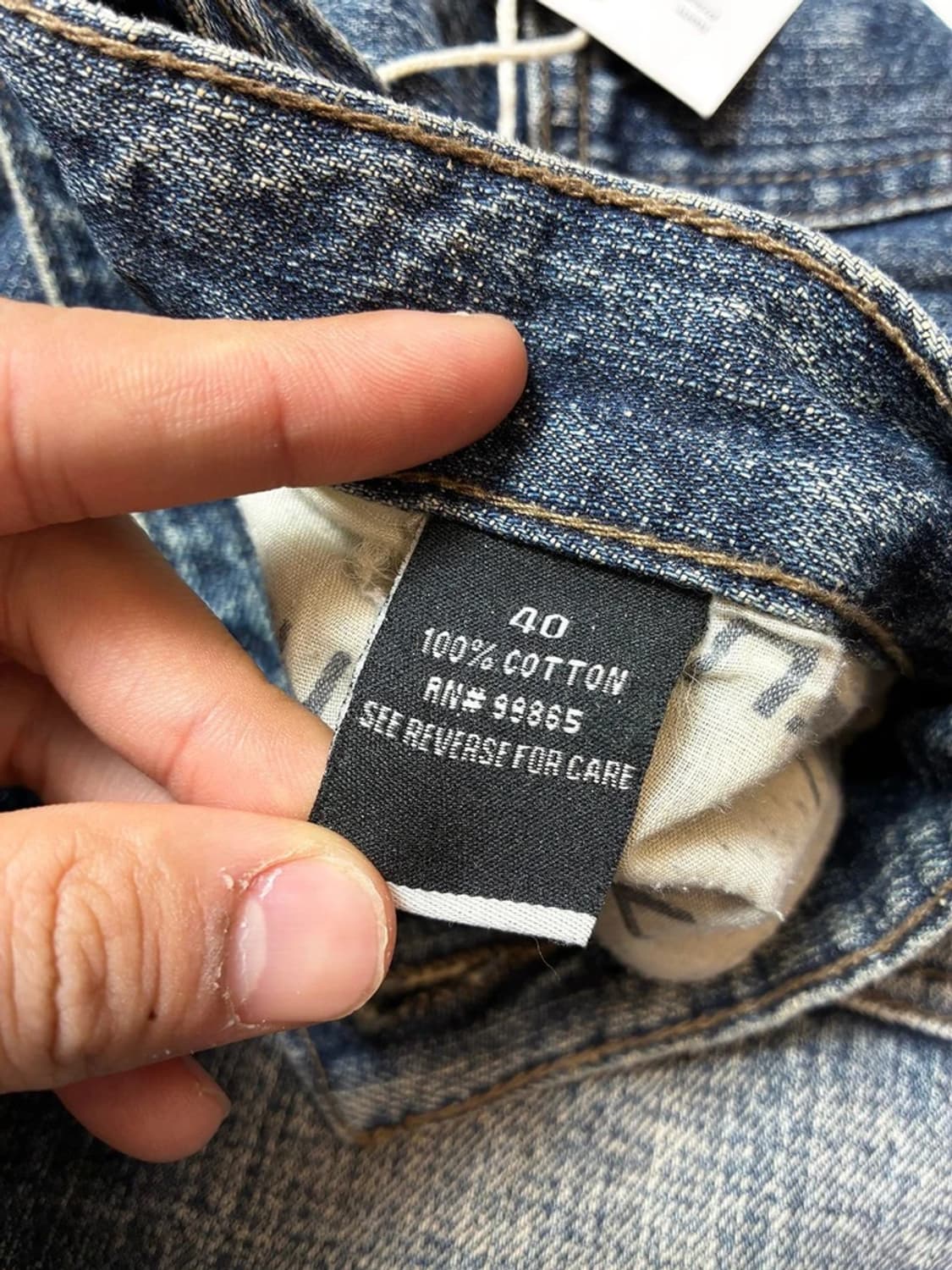 푸부 FUBU 90's Y2K 워시드 데님 팬츠 PN9484 상품이미지10