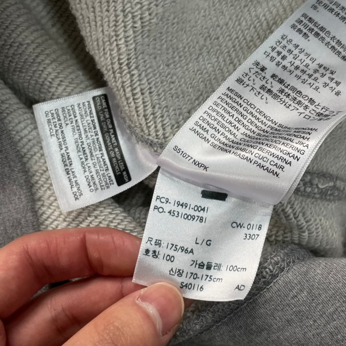 100 리바이스 카모 후드티 상품이미지4