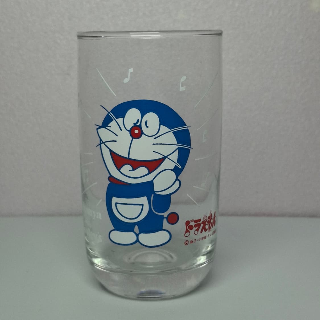빈티지 도라에몽 유리컵 상품이미지1