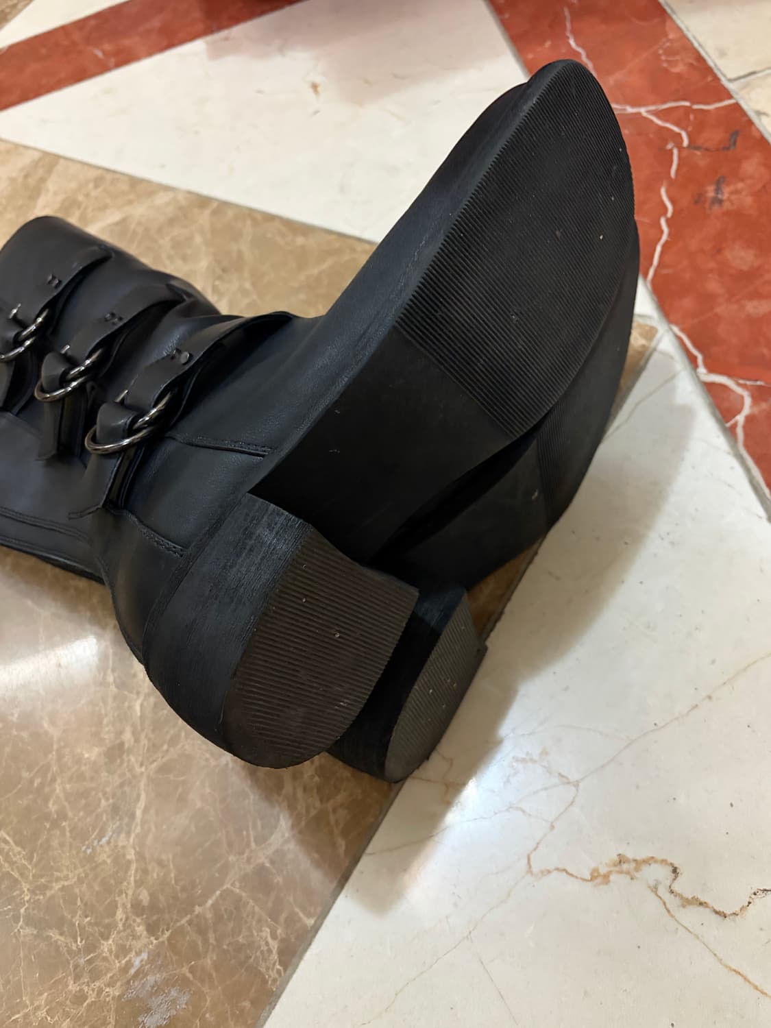 이크닉 000 3-buckle biker boots 부츠 상품이미지9