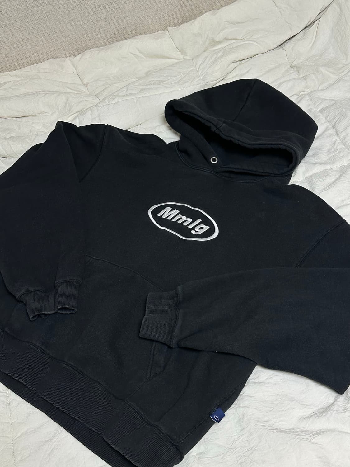 mmlg 후드티 블랙 미디움 상품이미지2