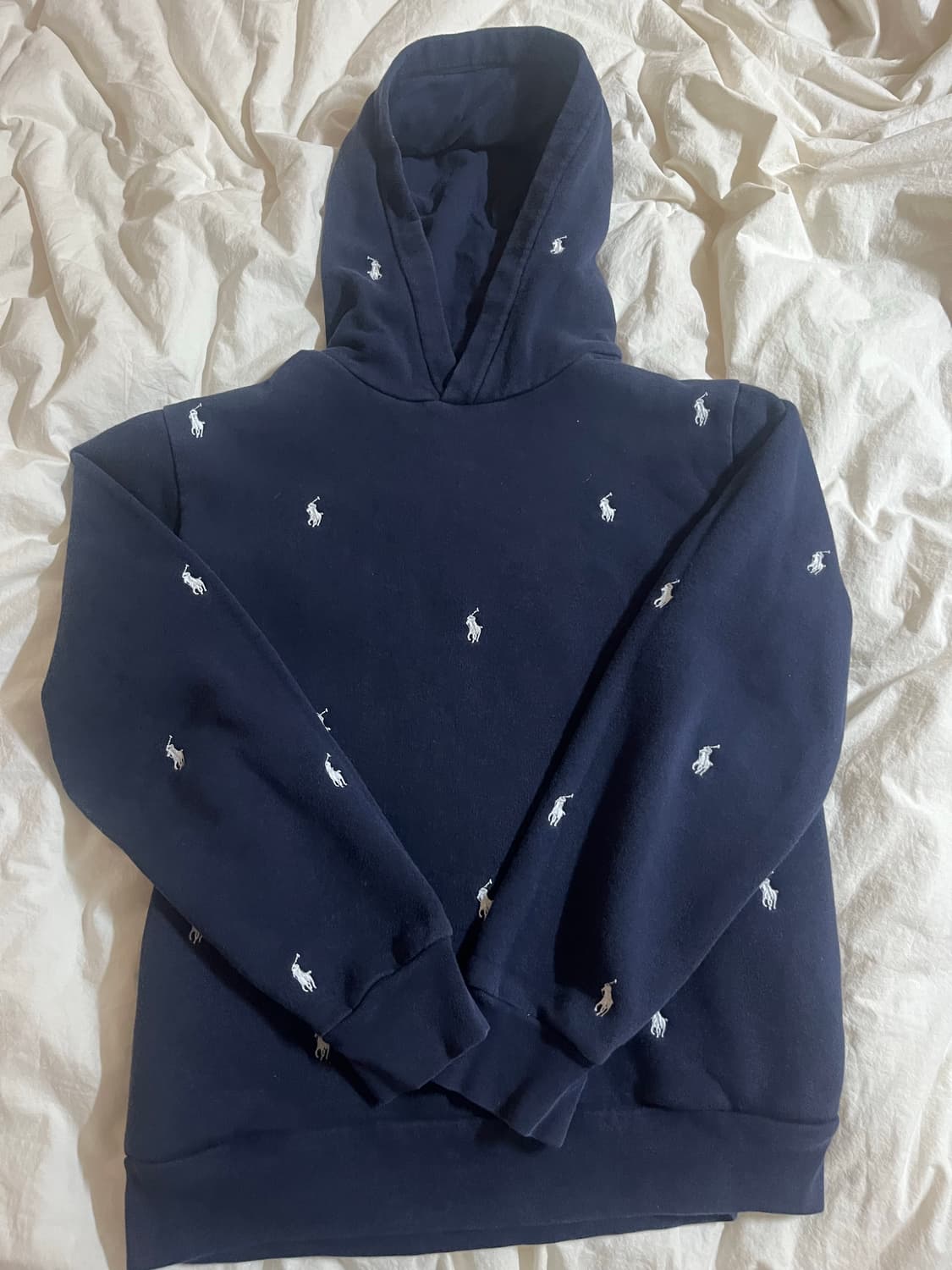 폴로 멀티포니 네이비 후드티 상품이미지2