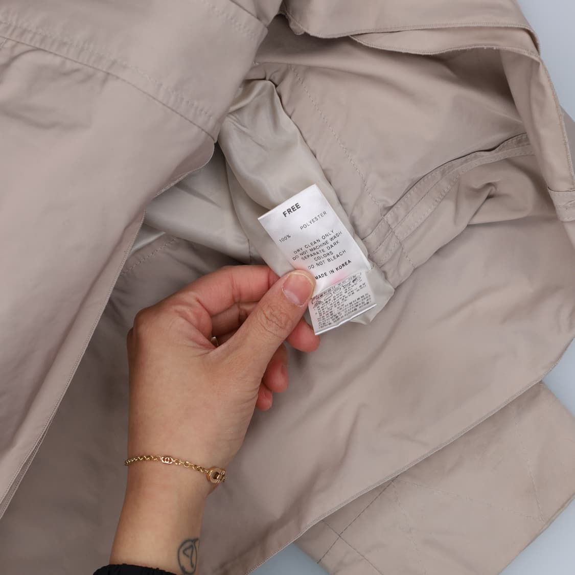 F 라운지그레이 여성 야상 자켓 0323H1 상품이미지5