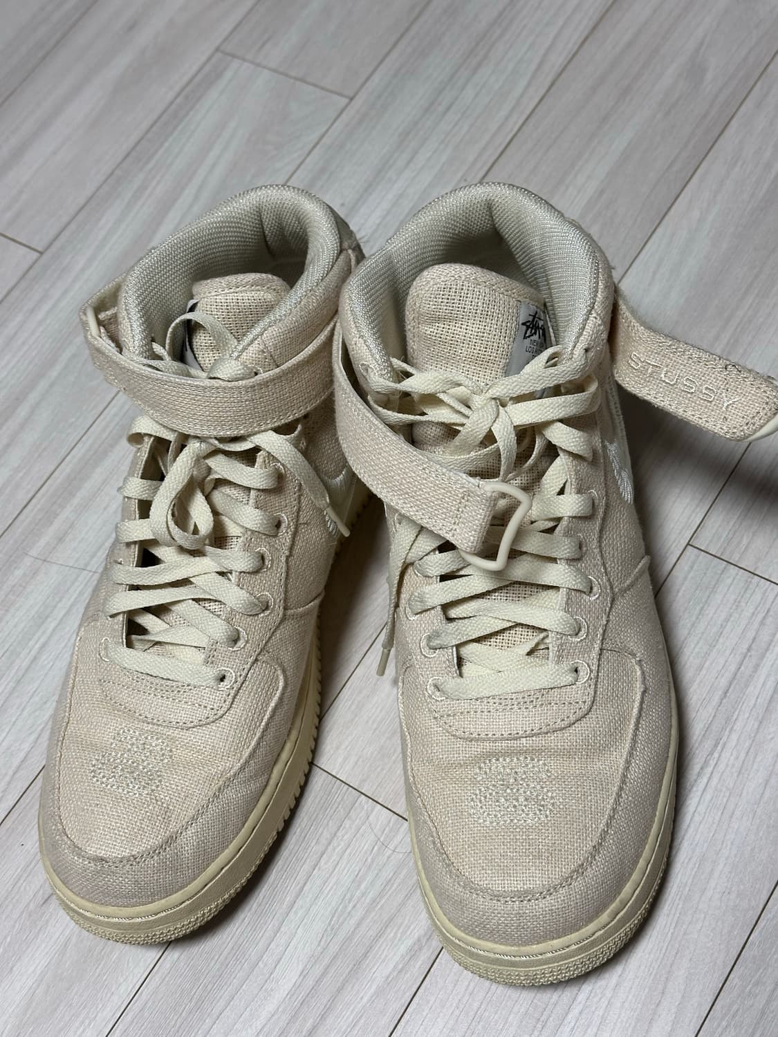 나이키 x 스투시 에어포스1 미드 포실 290 상품이미지1