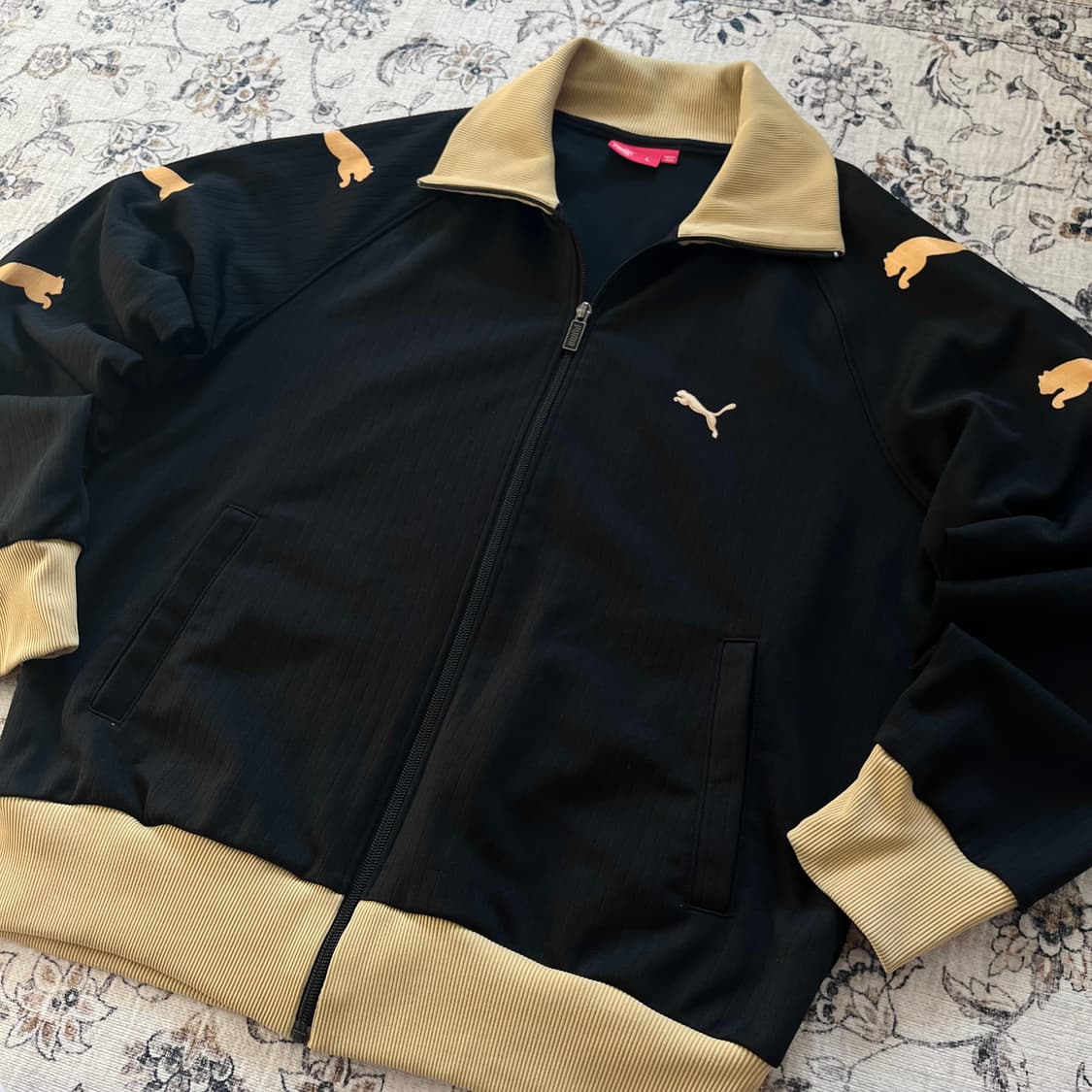 푸마 일본판 사이드 로고 트랙탑 져지 상품이미지1