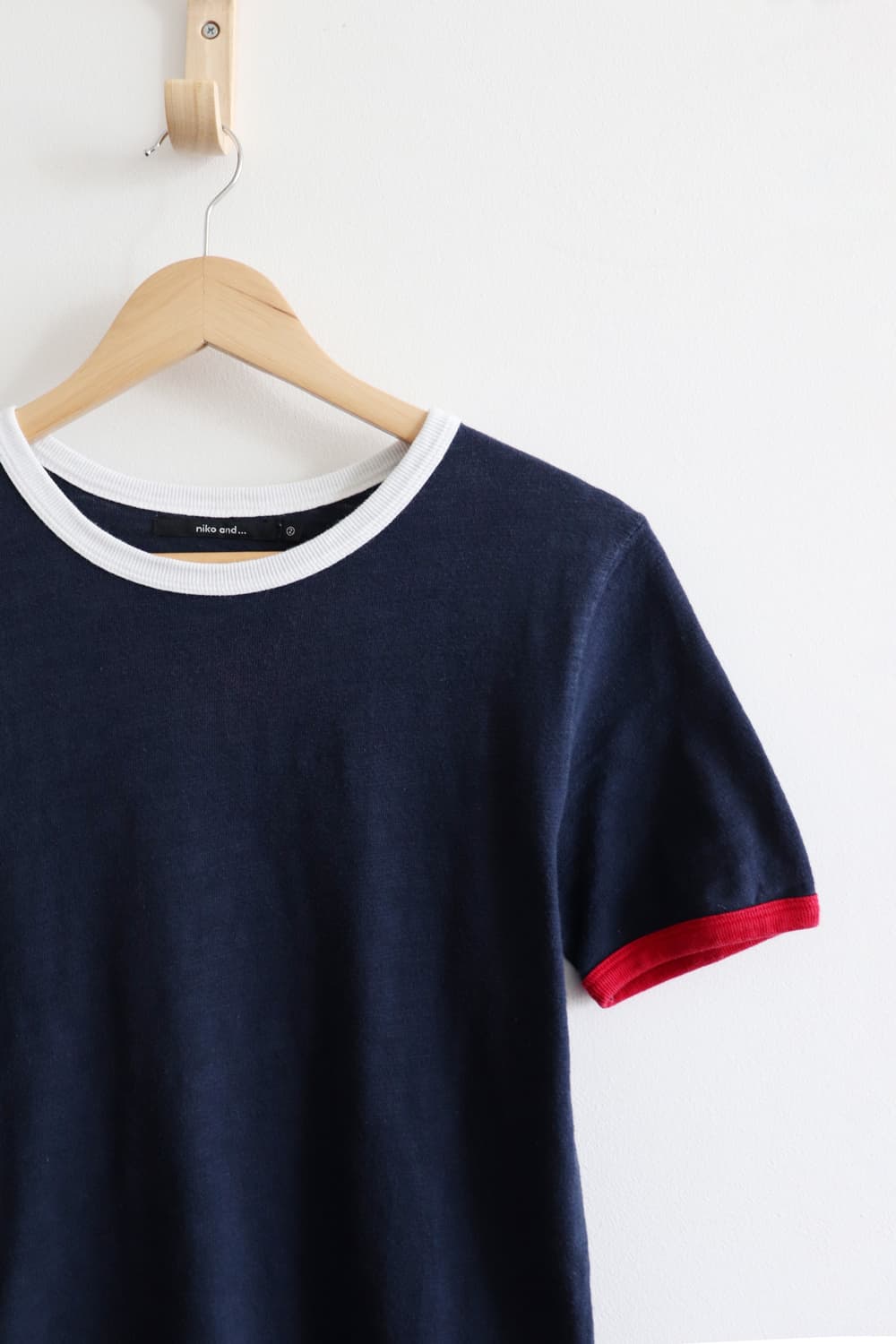 niko and... vintage ringer t-shirt 상품이미지2