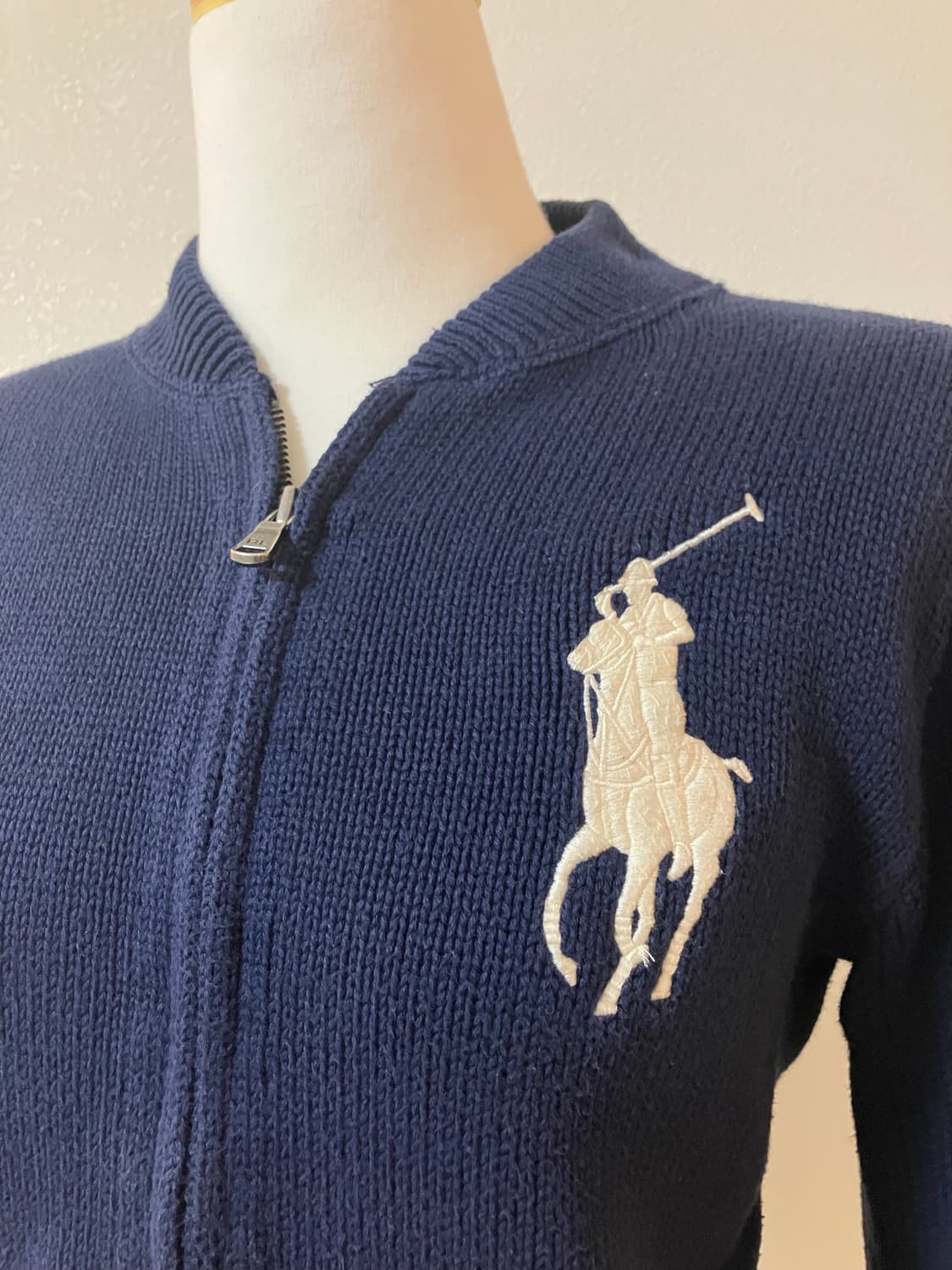 폴로랄프로렌 빅포니 니트 집업 가디건 키즈 M 상품이미지2