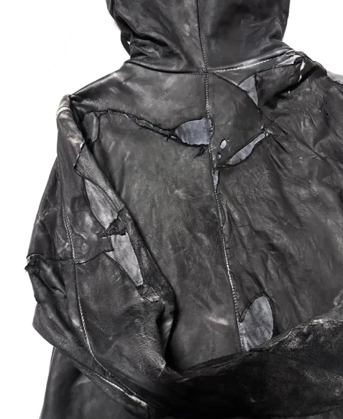 TYPE III DOUBLE ZIP HOODIE IN MOONSTAR L 상품이미지6