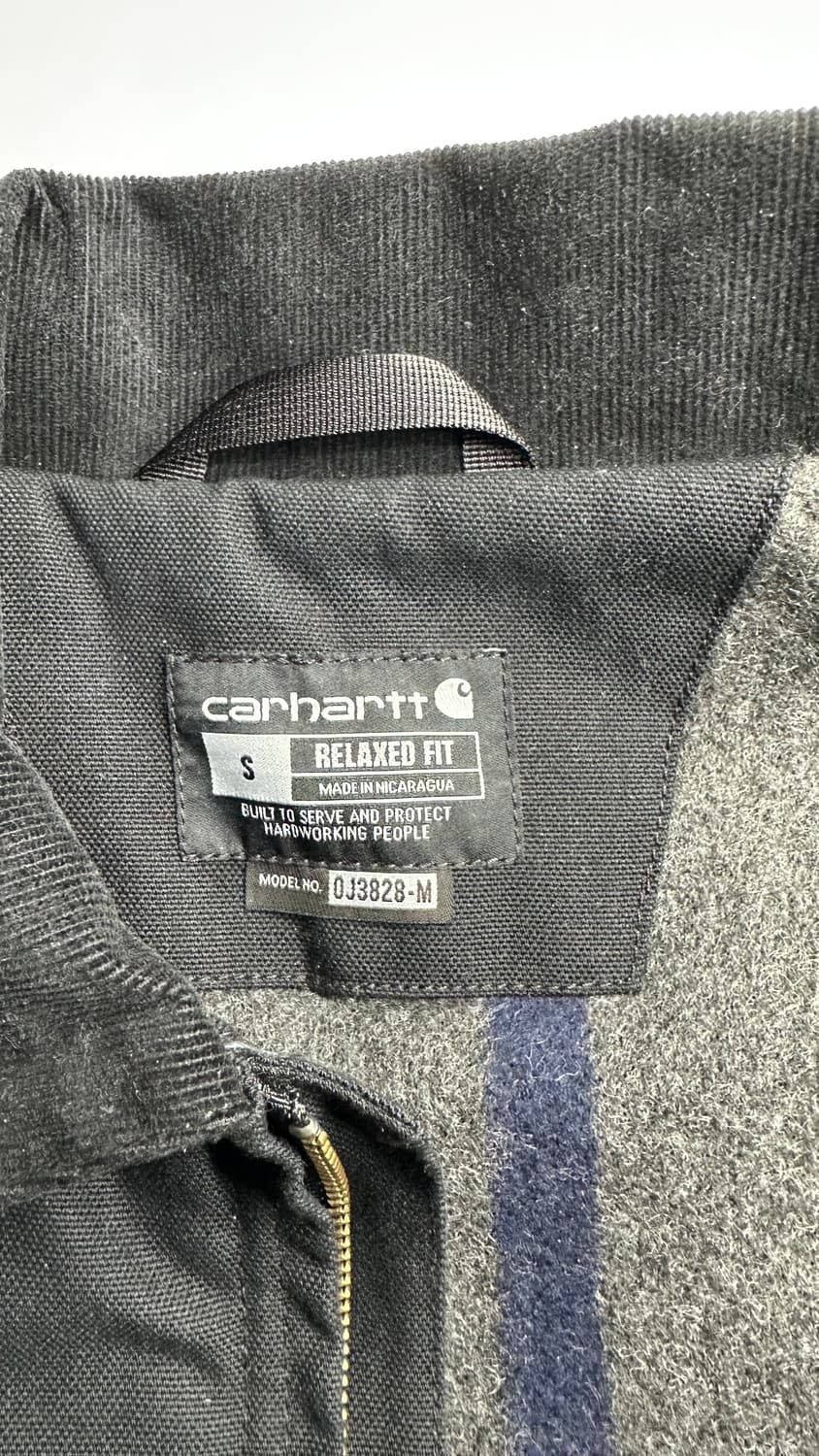 칼하트 블랙 디트로이트 자켓 S 상품이미지6