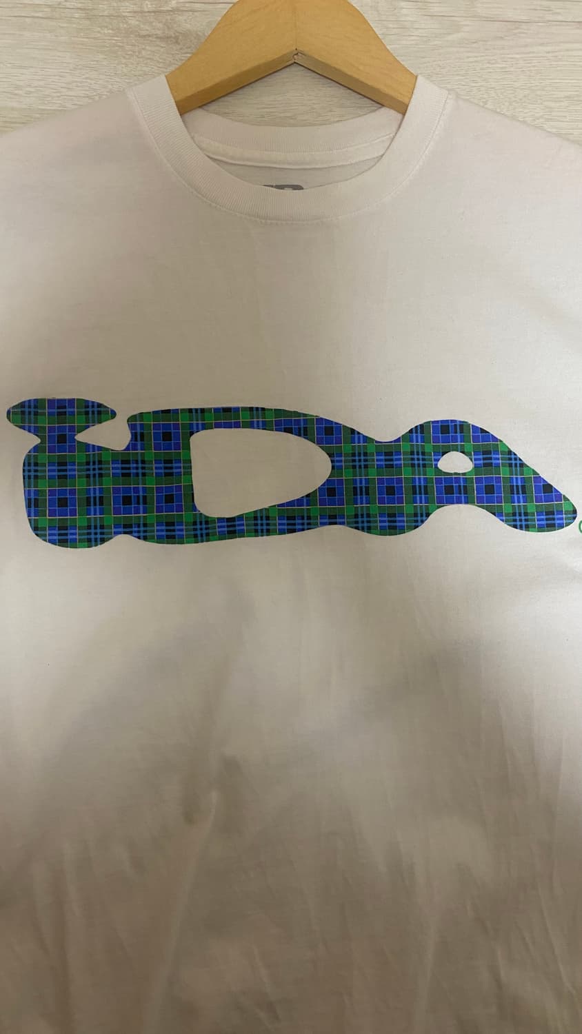 IDA LOGO TEE (GREEN PLAID) 상품이미지1