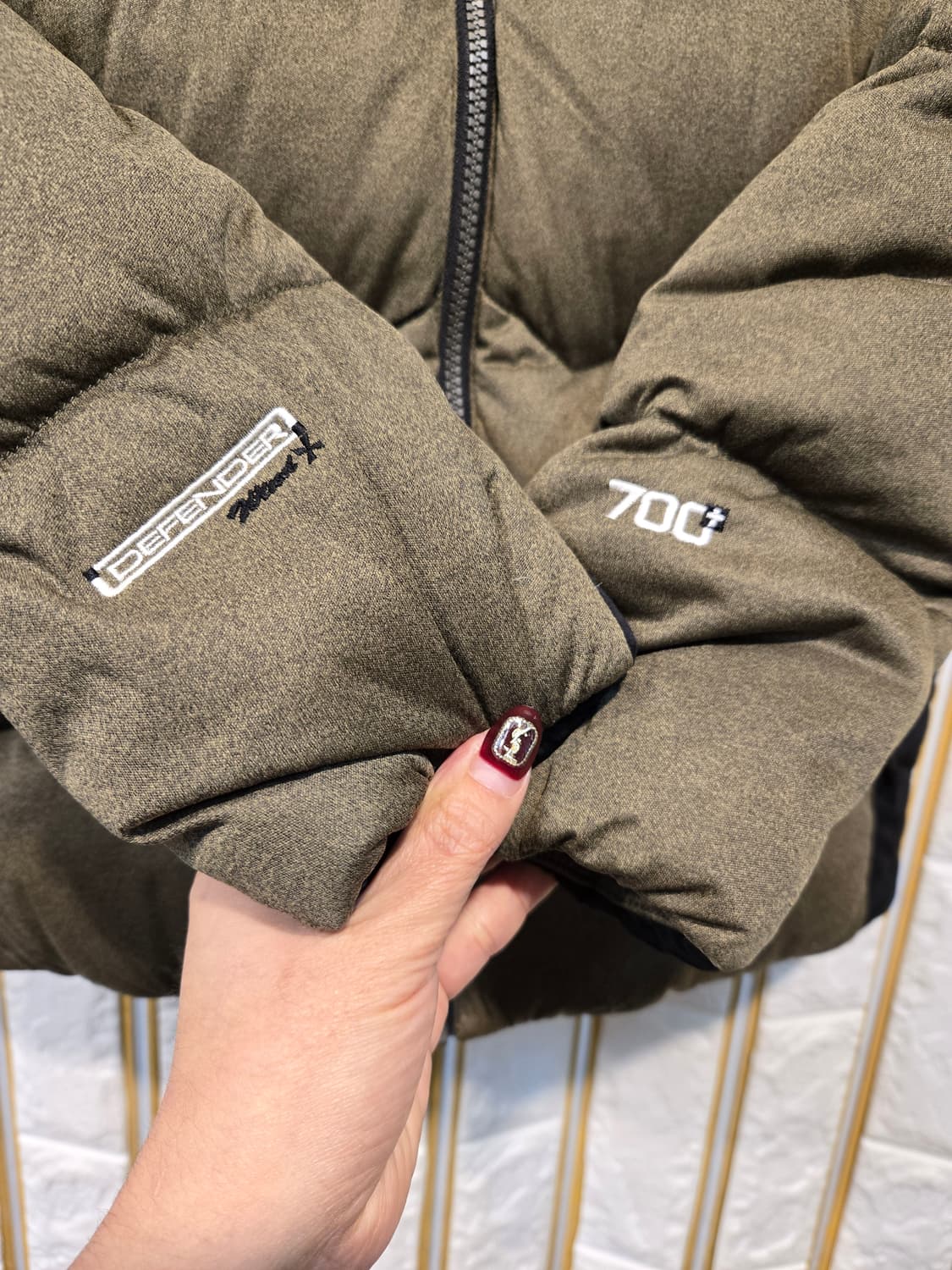 아이더 700 오리털 다운패딩점퍼 M 상품이미지4