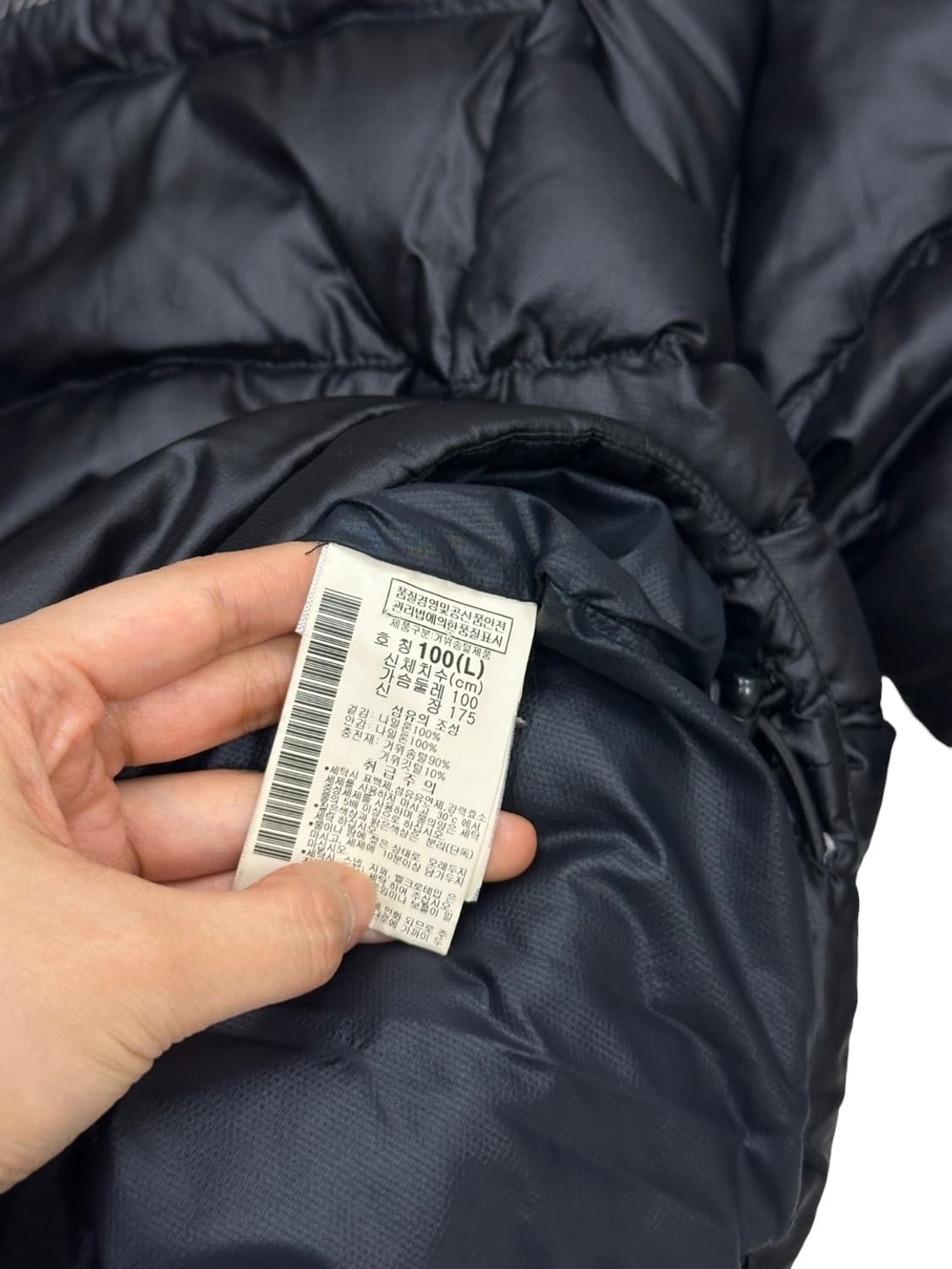 컬럼비아 콜롬비아 구스다운 경량패딩 블랙 (L)  상품이미지8