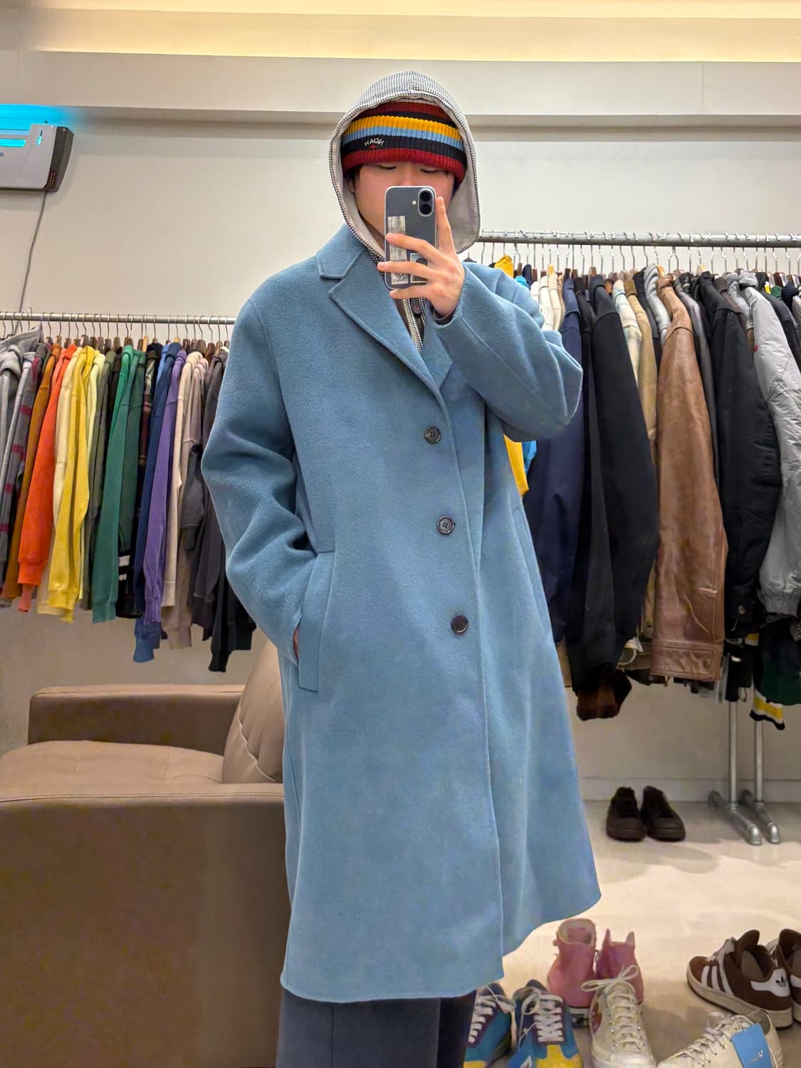 아크네 스튜디오 울 롱코트 상품이미지5