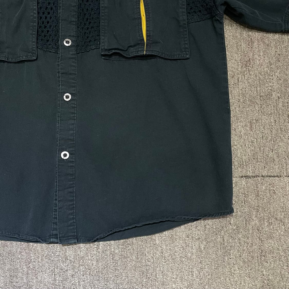 (L) 아메리칸 빈티지 반팔 워크 셔츠 상품이미지5