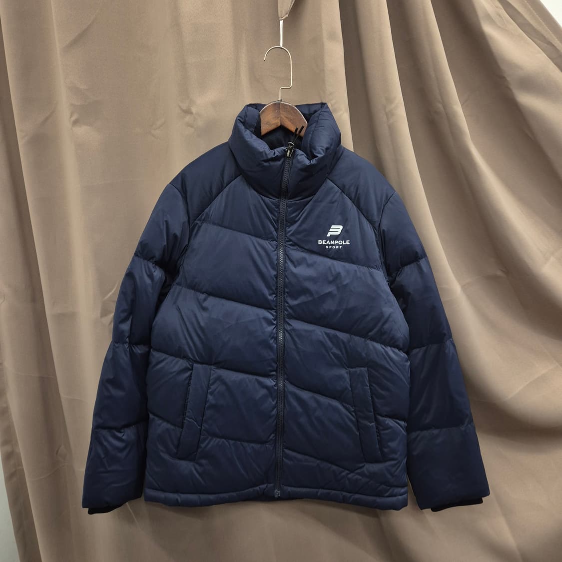 빈폴스포츠 네이비 패딩 점퍼 90 상품이미지1