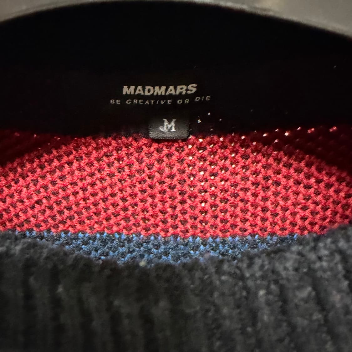 매드마르스 트리플 스트라이프 니트 M 상품이미지3