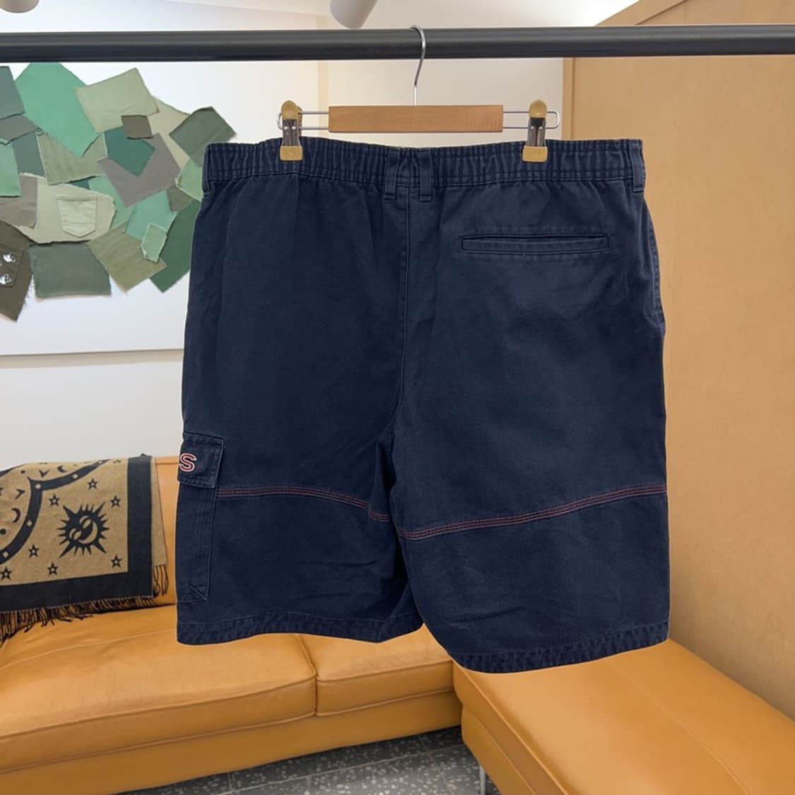 아디다스 빈티지 올드스쿨 스펠아웃 카고팬츠 반바지 L C04933  상품이미지3