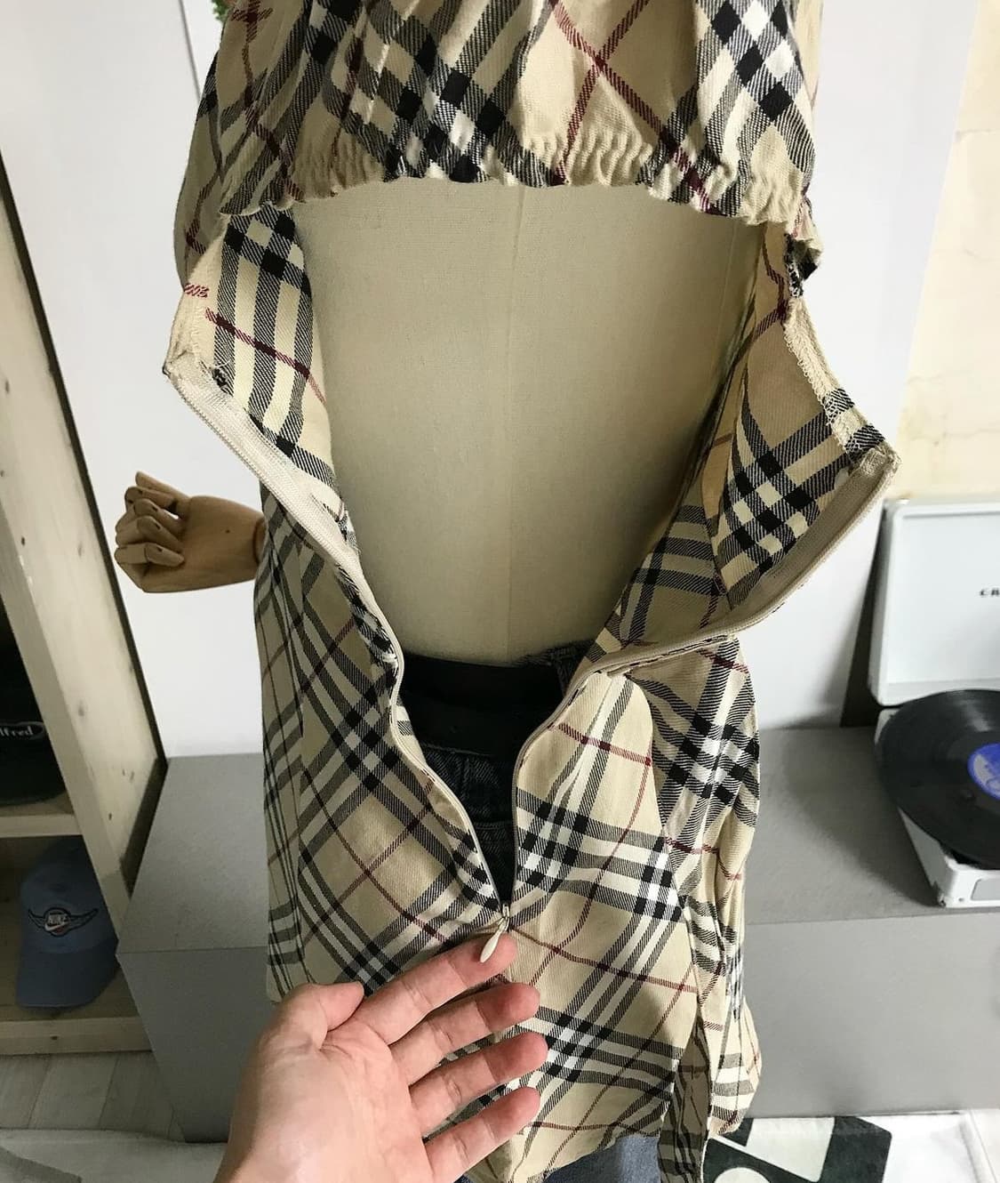 버버리 로고 노바체크 블라우스 상품이미지9