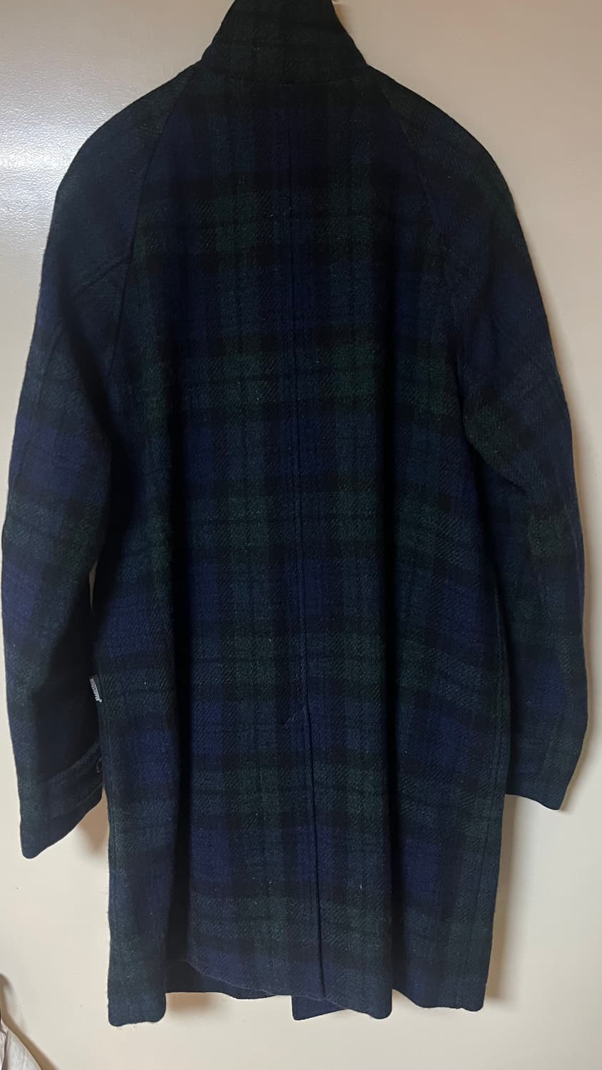 빔즈플러스 해리스트위드 발마칸 코트 블랙와치 M 상품이미지2