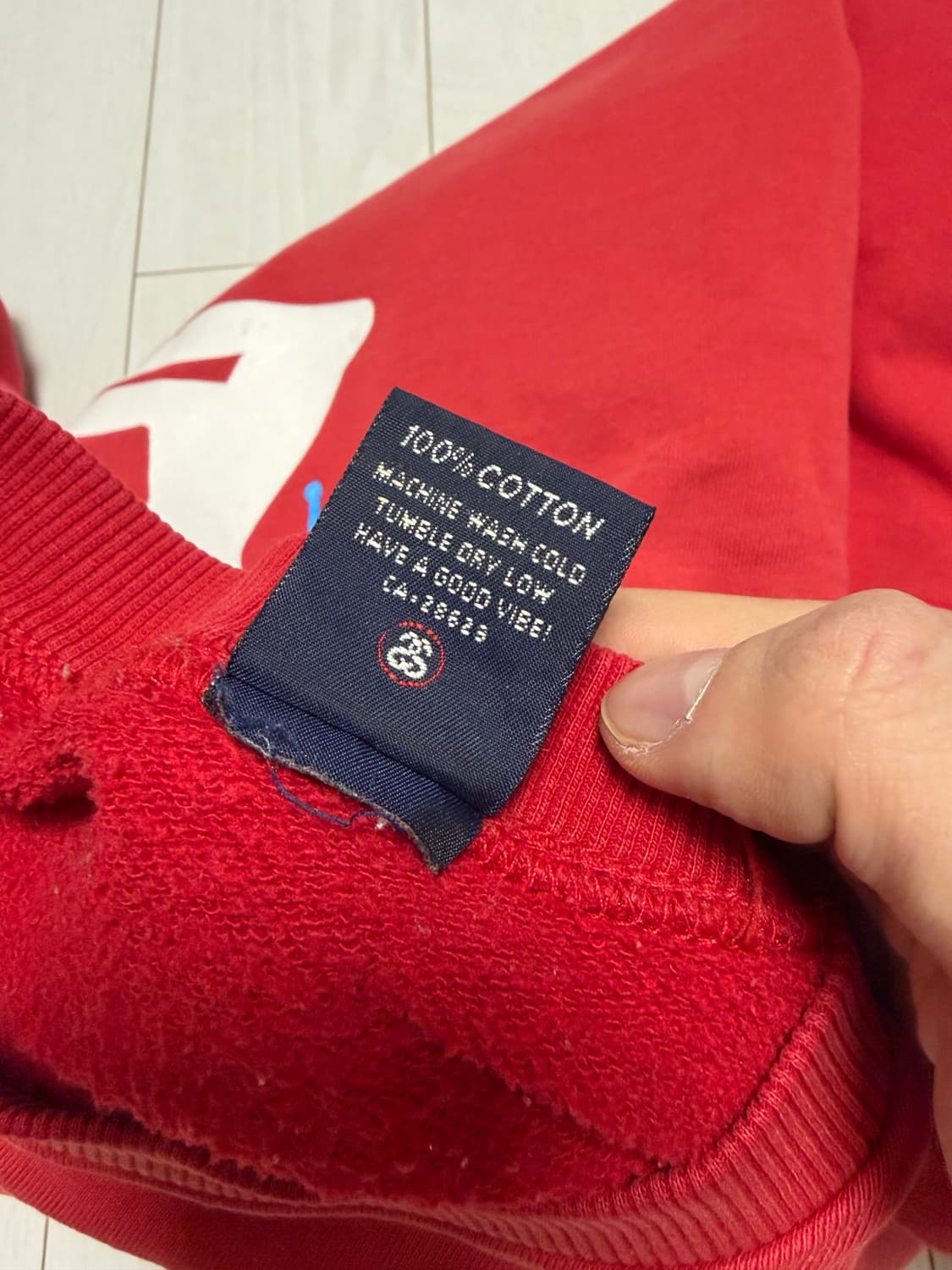 90s 스투시 재즈맨 스웻셔츠 L 상품이미지4