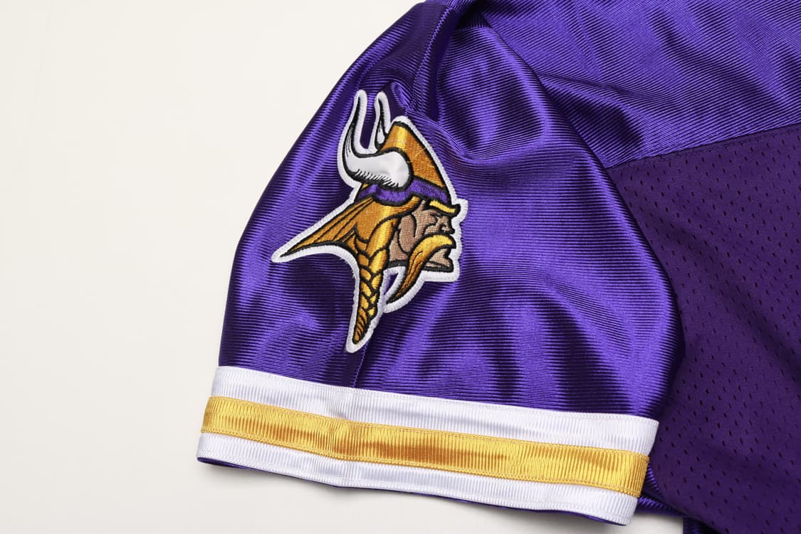 [L] 제프 해밀턴NFL 미네소타 바이킹스 브렛 파브 럭비 유니폼 상품이미지4