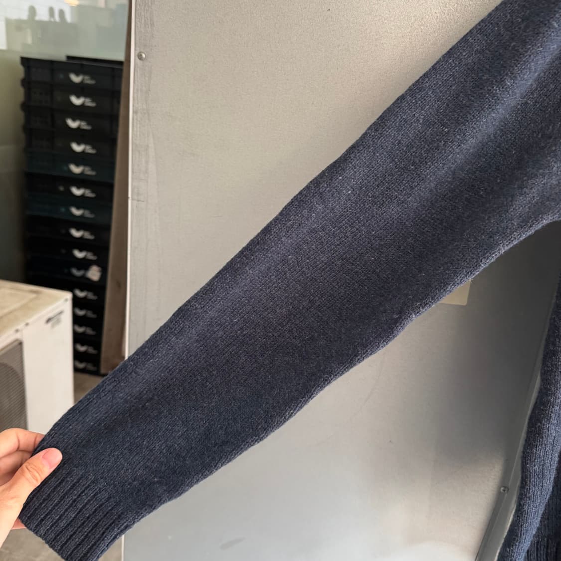 칼하트 유니버시티 로고 울 니트 상품이미지6