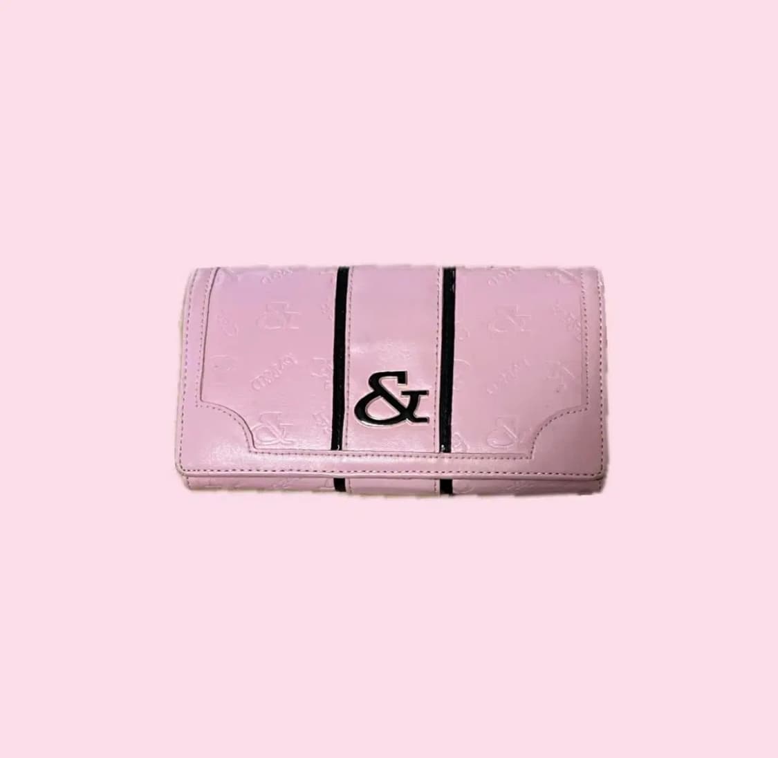 핑키앤다이안 연핑 핑크 로고 장지갑 히메갸루  상품이미지1