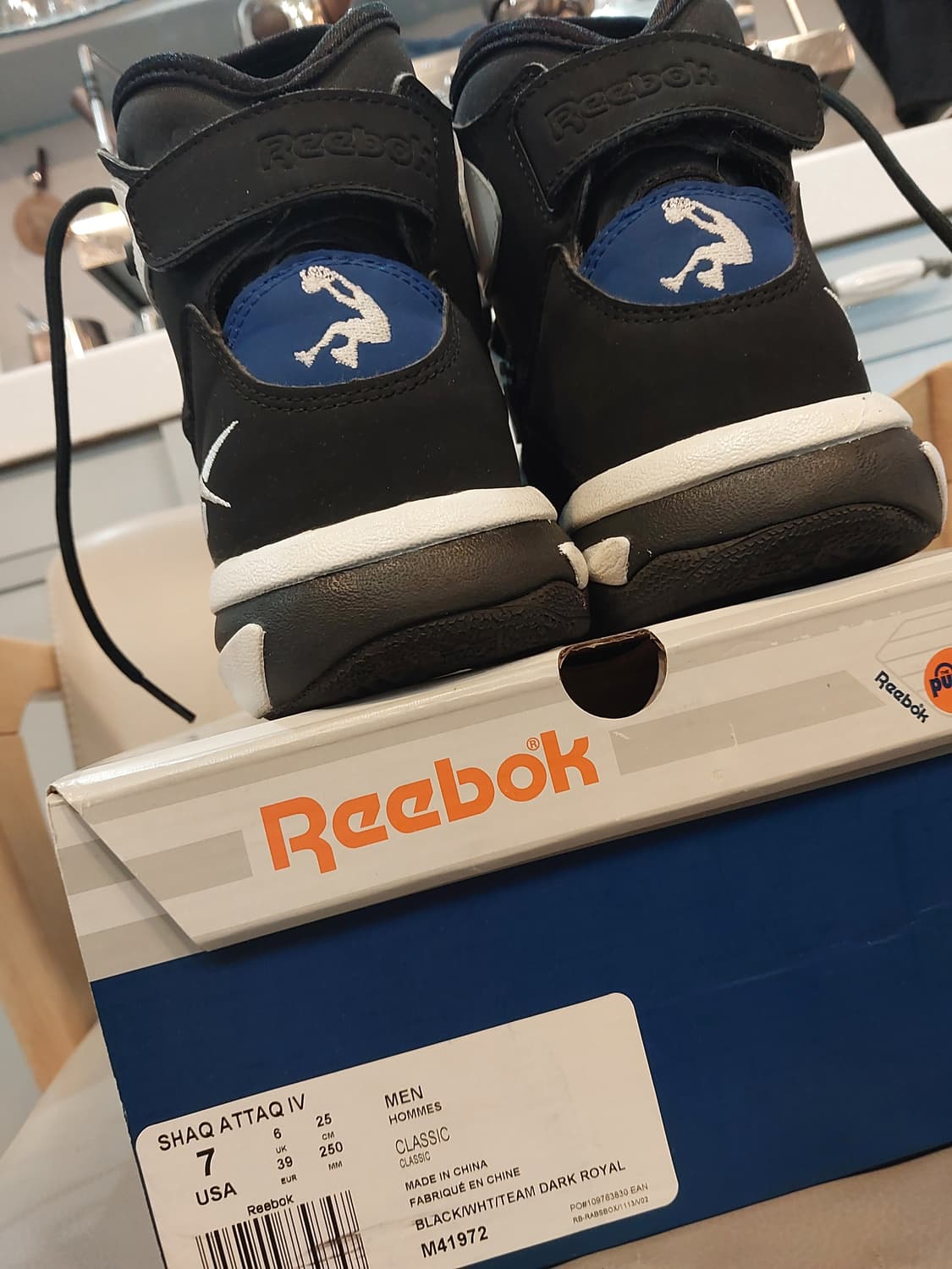 리복 샤크 어택 4 250mm 올랜도 매직 컬러 상품이미지2