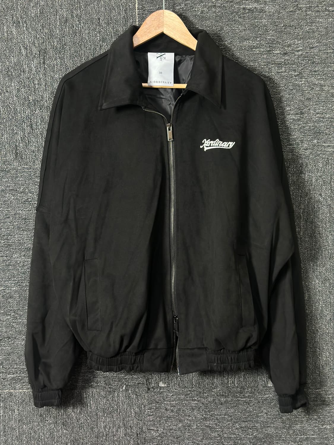 엑스오디너리(X:ORDINARY) 토끼 자수 스웨이드 워크 자 상품이미지2