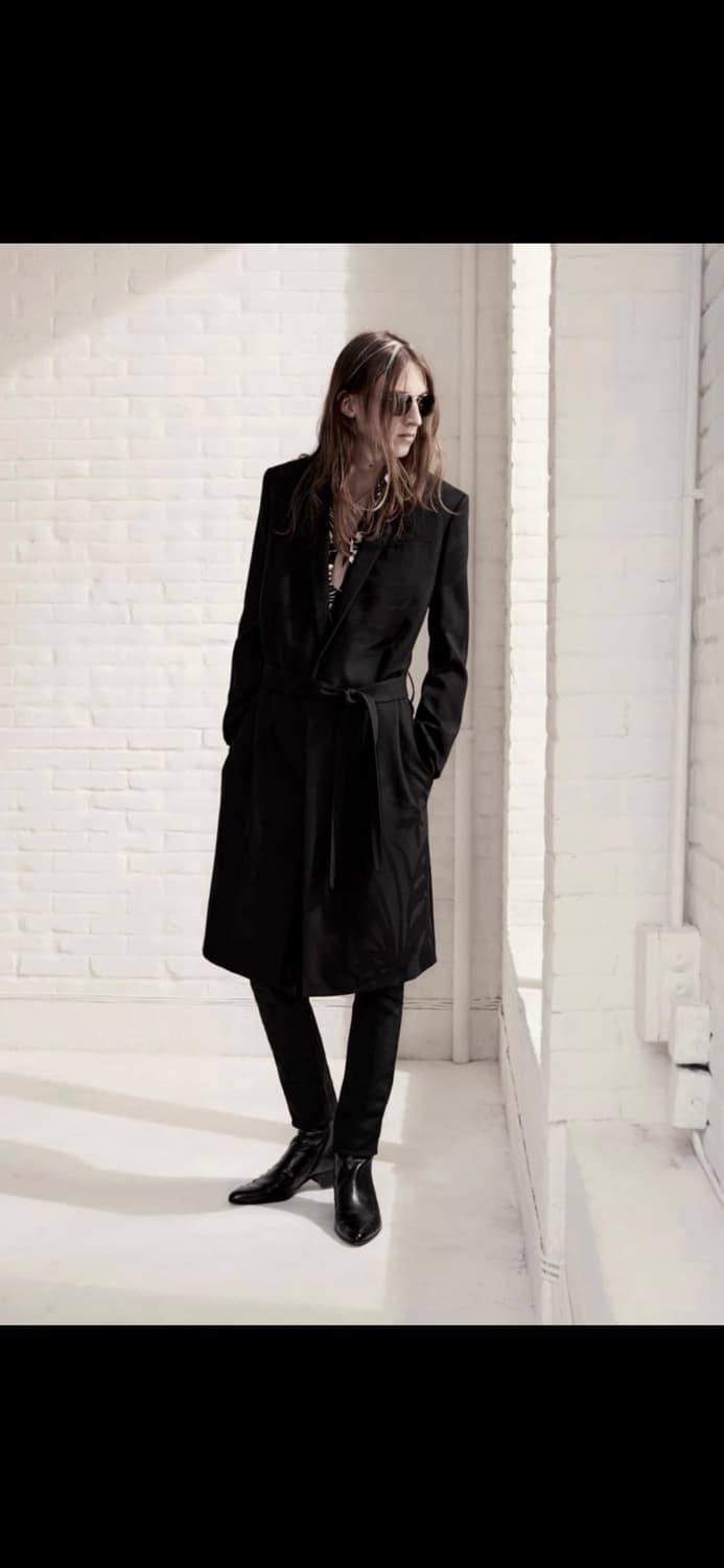 생로랑 자카드 코트 48 상품이미지5