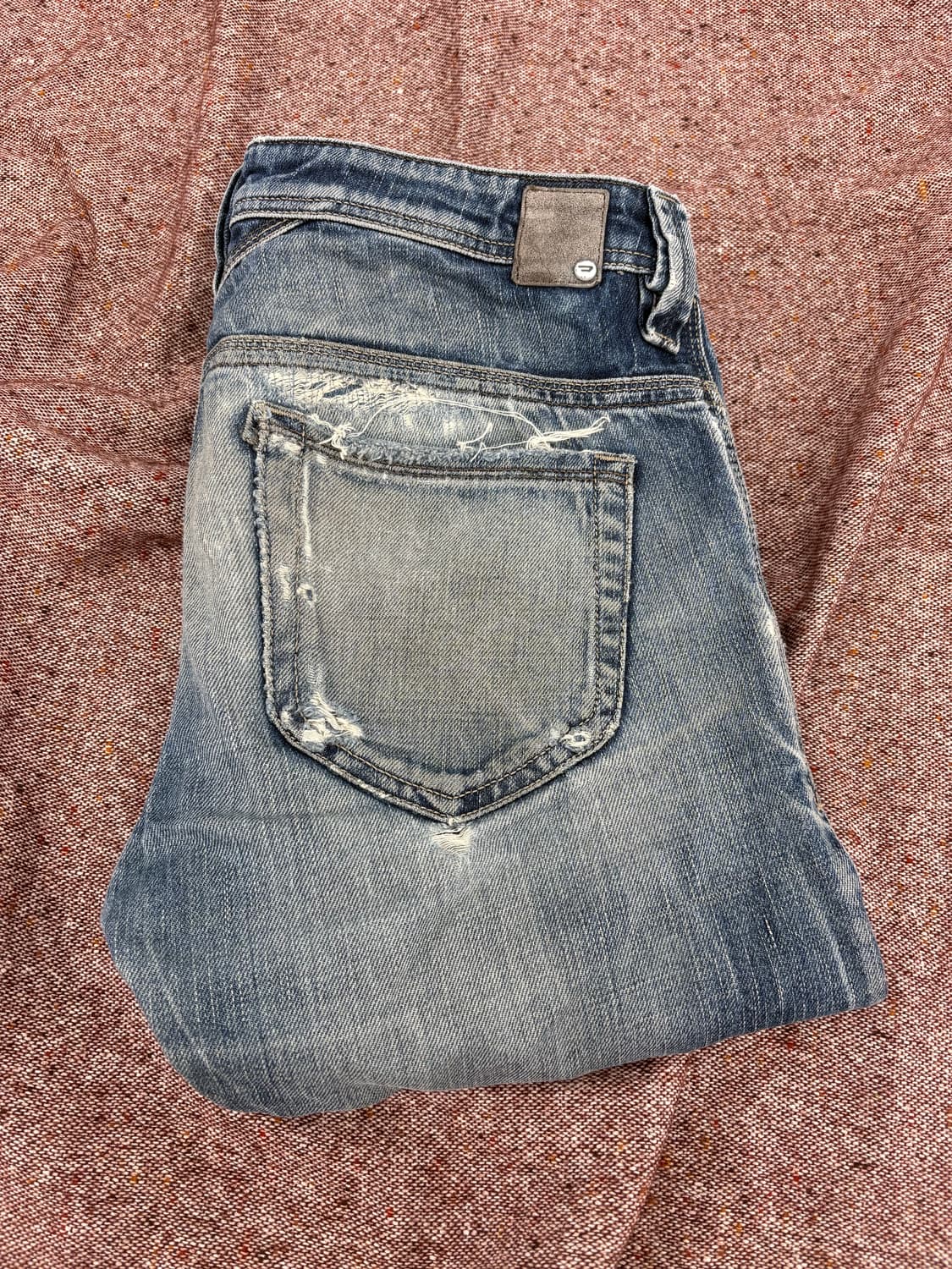 🌀 DIESEL 디젤 THANAZ 워싱 데님진 (W28 L32) 상품이미지3